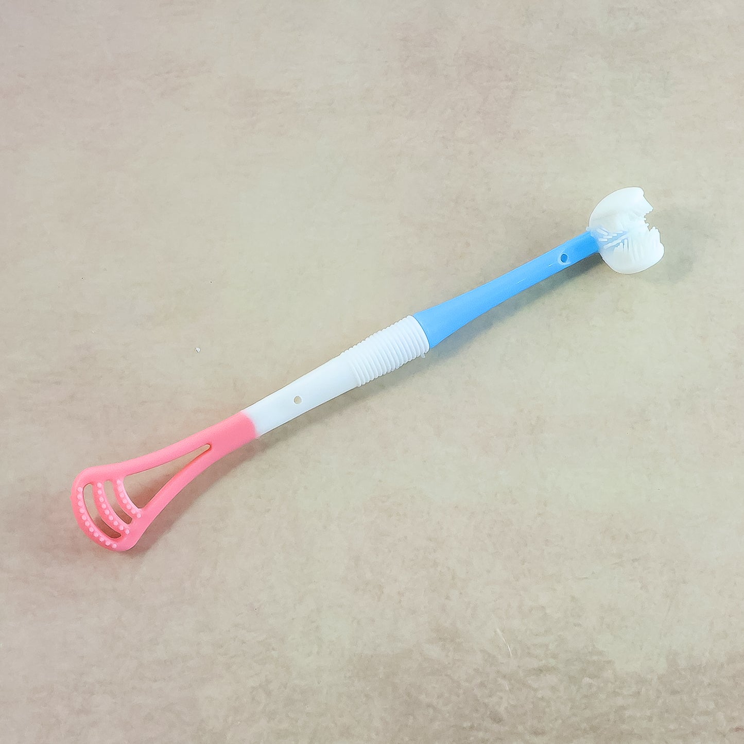 2-in-1 Baby Oral Care Stick: Soft Silicone Tongue Cleaner & Gum Massager (1 Pc) - Happy Price - Image 6