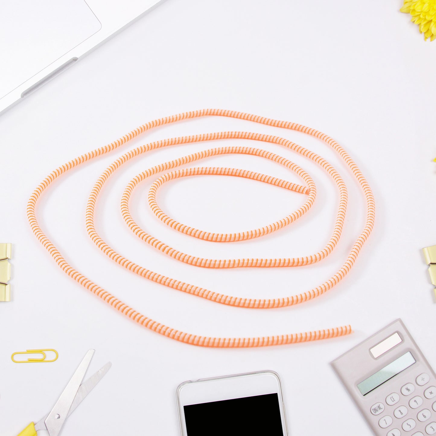 Flexible Spiral Cable Protector Sleeve (1 Pc) - Happy Price - Image 3