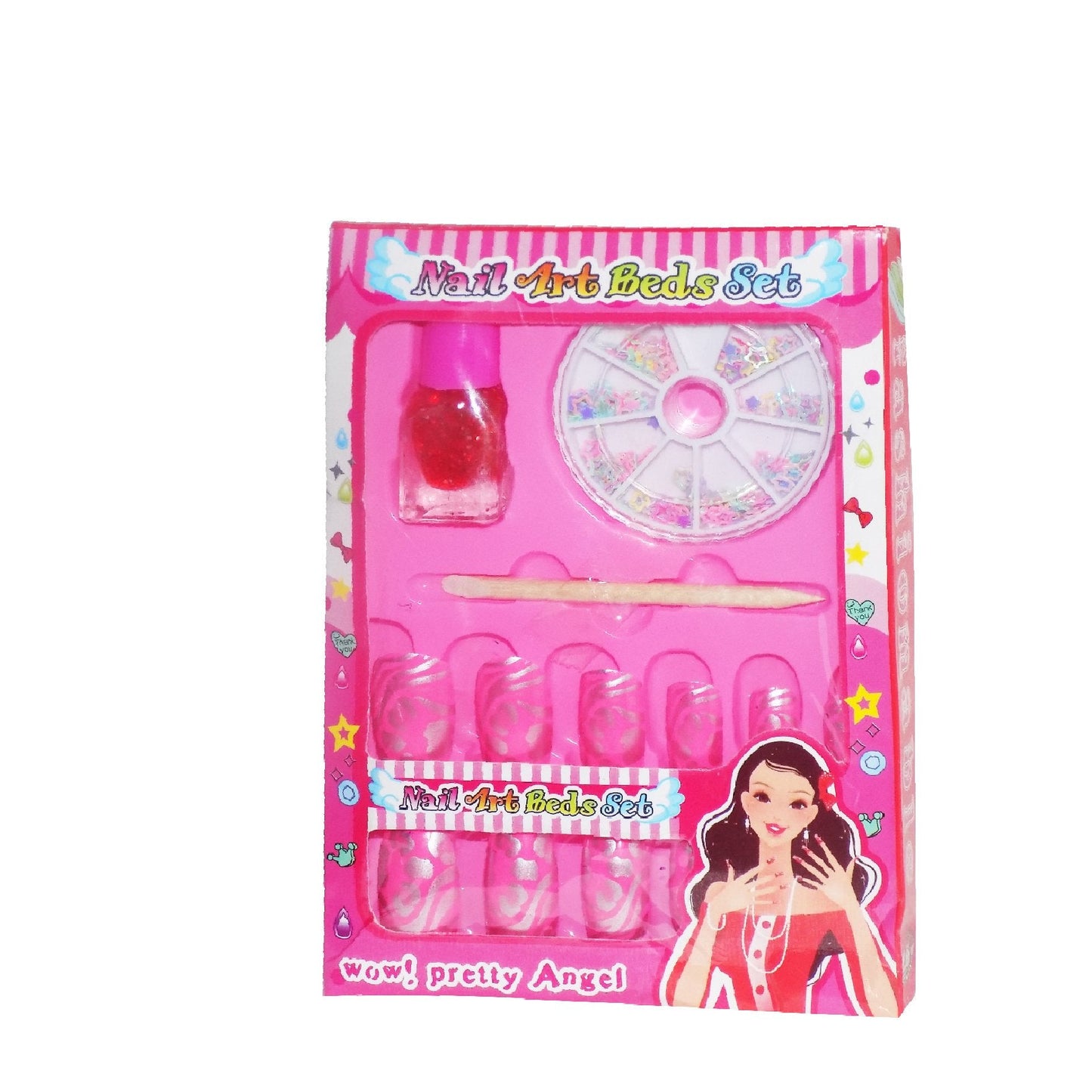 Nail Art Studio Manicure Set For Girls (Pack Of 15) - Happy Price - Image 1