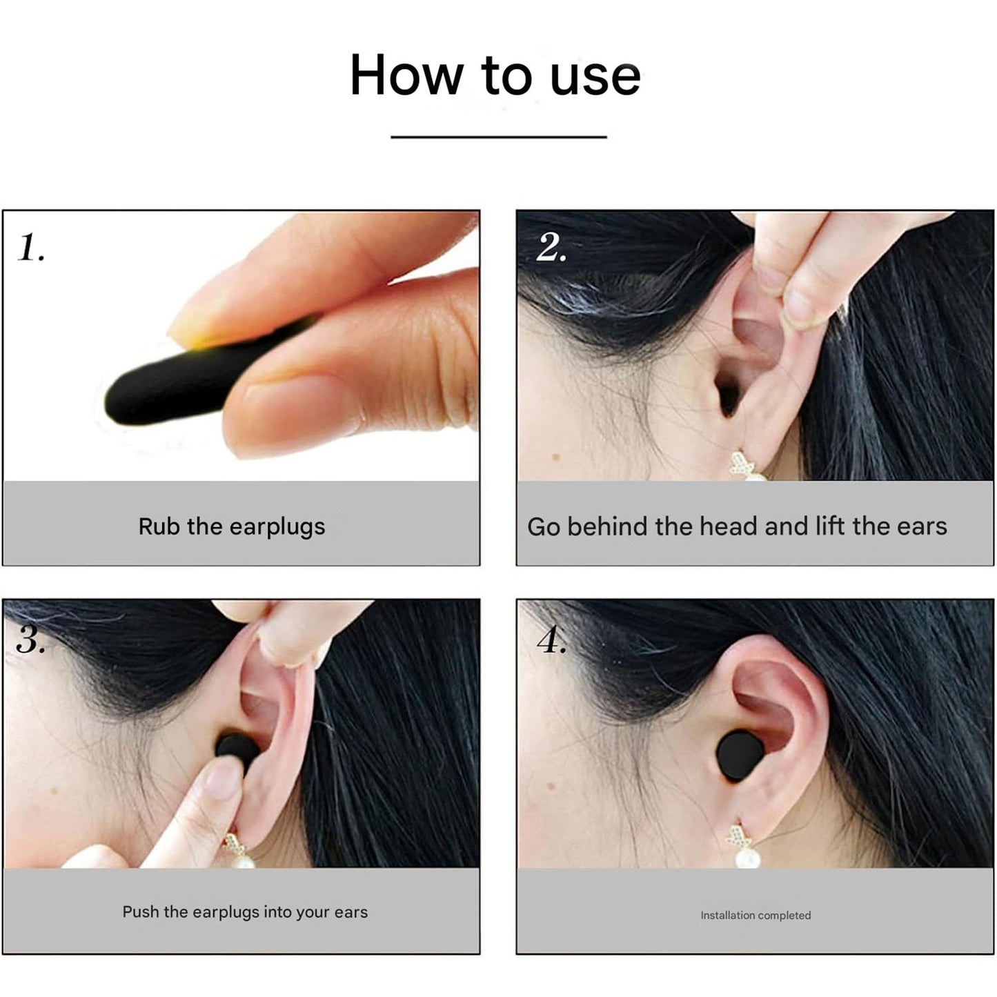 Comfortable Soft Earplugs for Noise Reduction - 1 Pair - Happy Price - Image 6