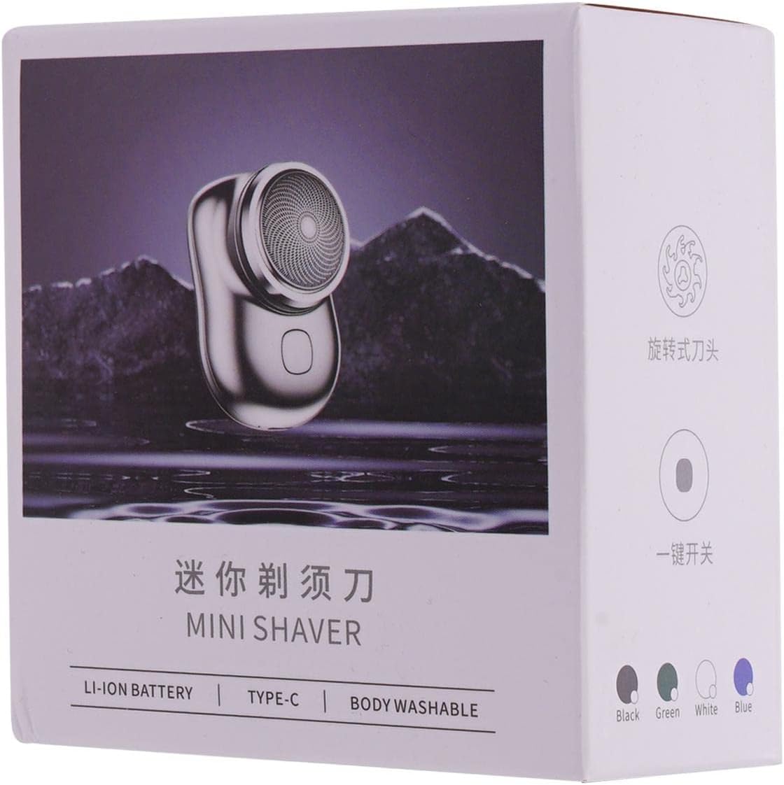Mini Electric Shaver Portable Pocket Fashion Rechargeable Wireless Beard Hair Razor For Men And Women Home Travel Gift - Happy Price - Image 7