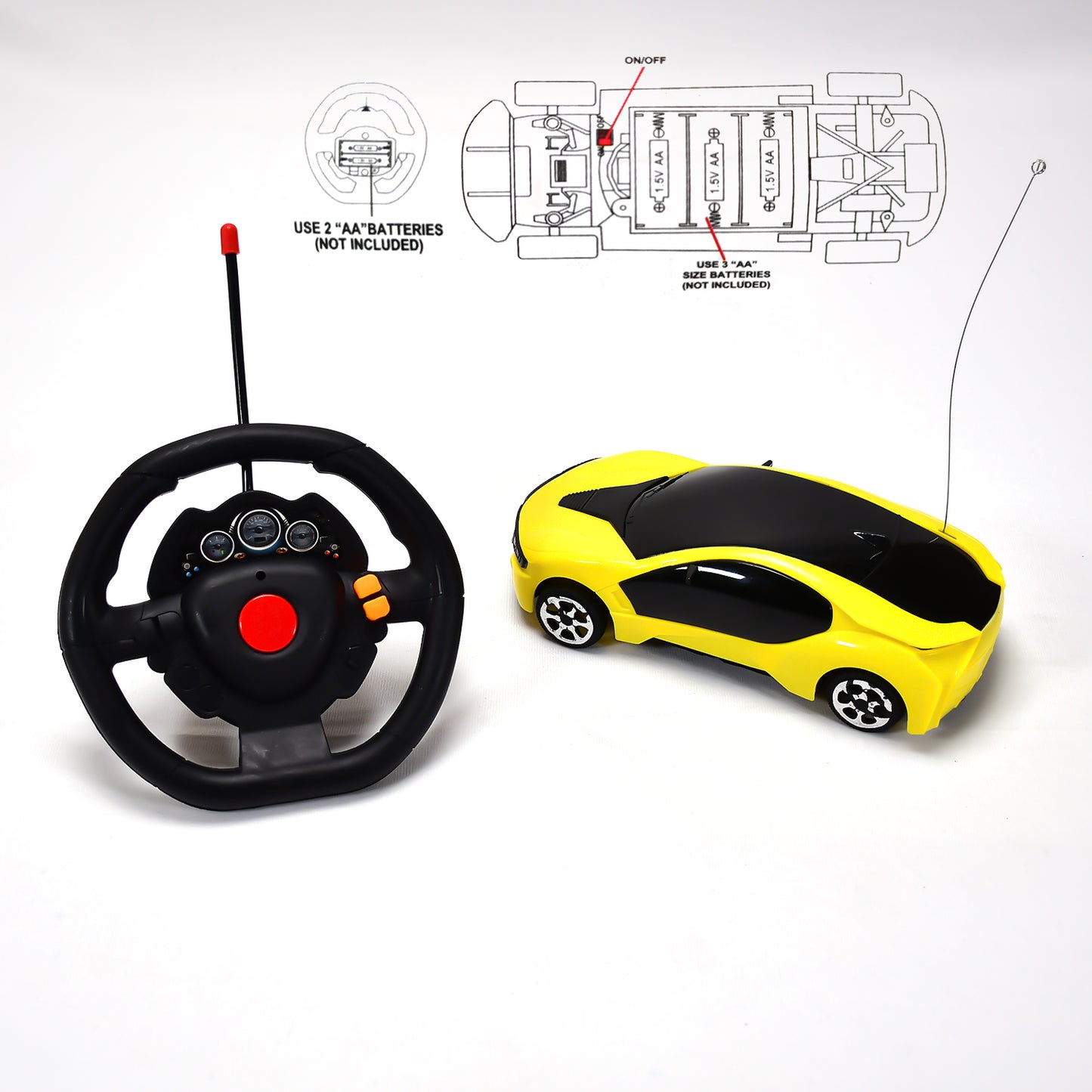 Racing Fast Steering Remote Control Modern Attractive Car For Kids - Happy Price - Image 3