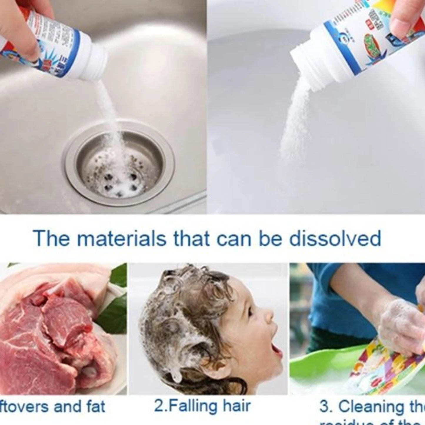 Sink Drain Cleaner Powder 200 Gm - Fast Pipe Unclogging Solution - Great Price - Image 6