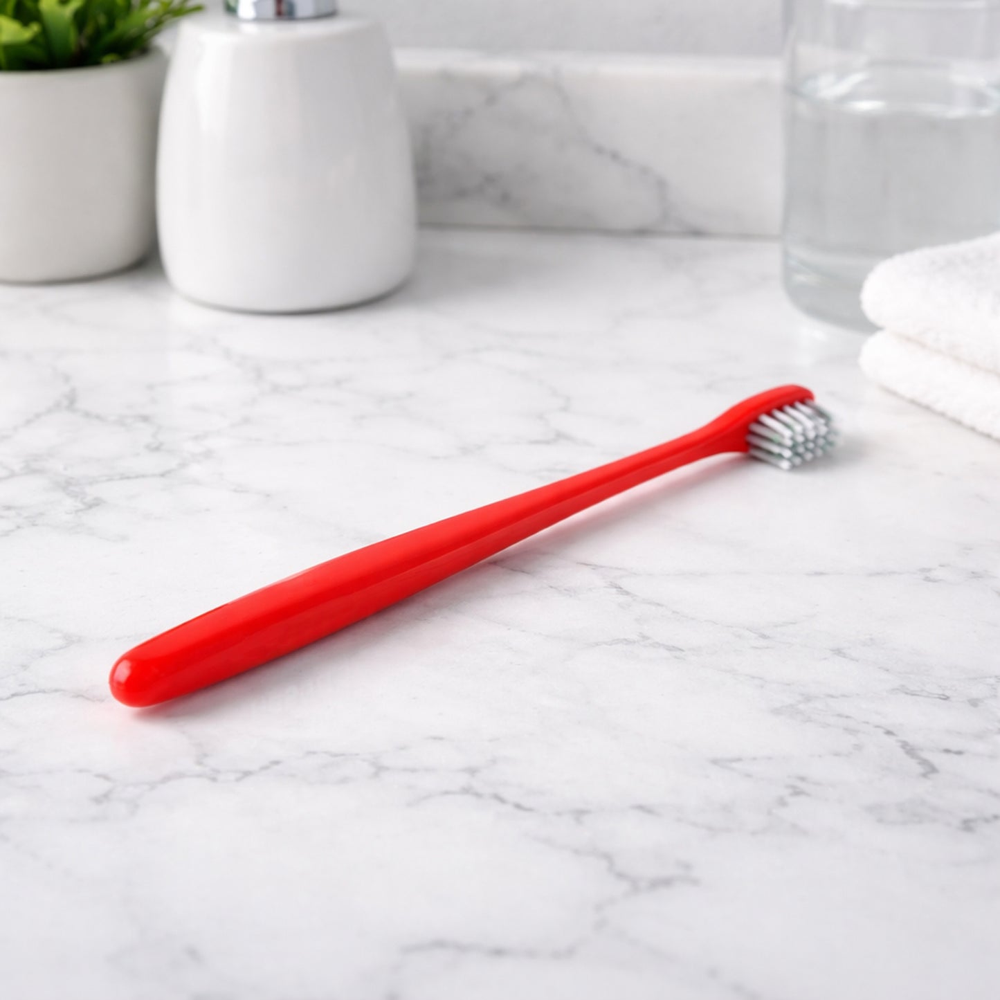 Gentle Kids Toothbrush with Soft Bristles (1 Pc) - Easy Grip for Little Hands - Happy Price - Image 2