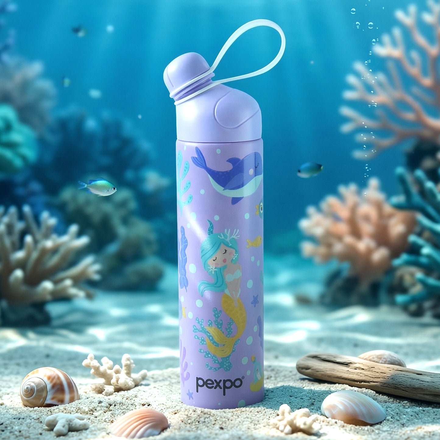 Pexpo Pico Art Insulated Stainless Steel Water Bottle - 500 ML, Hot & Cold - Great Price - Image 5
