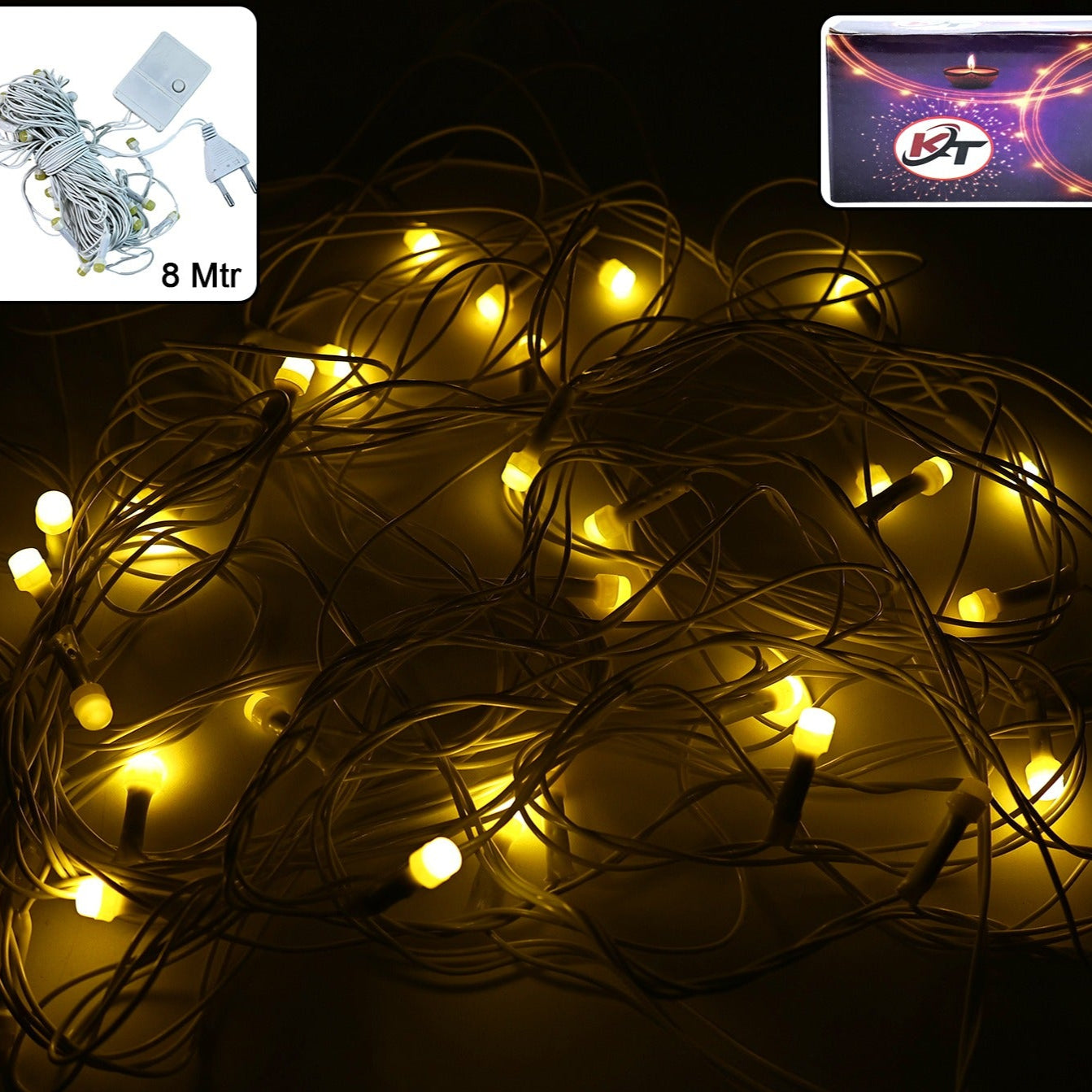 Warm Led Decorative String Light (8 Meter) - Happy Price - Image 1