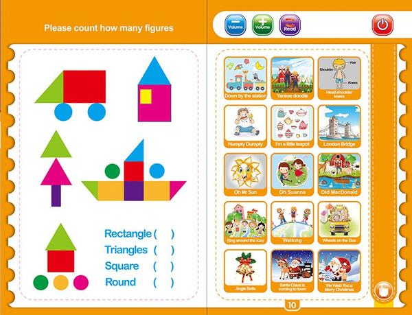 Musical Learning Study Book With Numbers Letters - Happy Price - Image 7