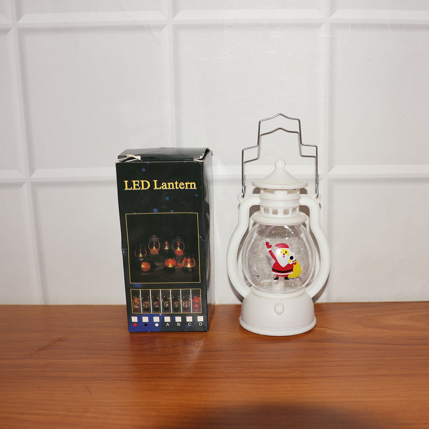 Mini LED Santa Lantern with Handle - Festive Decorative Light (1 Pc) - Happy Price - Image 6