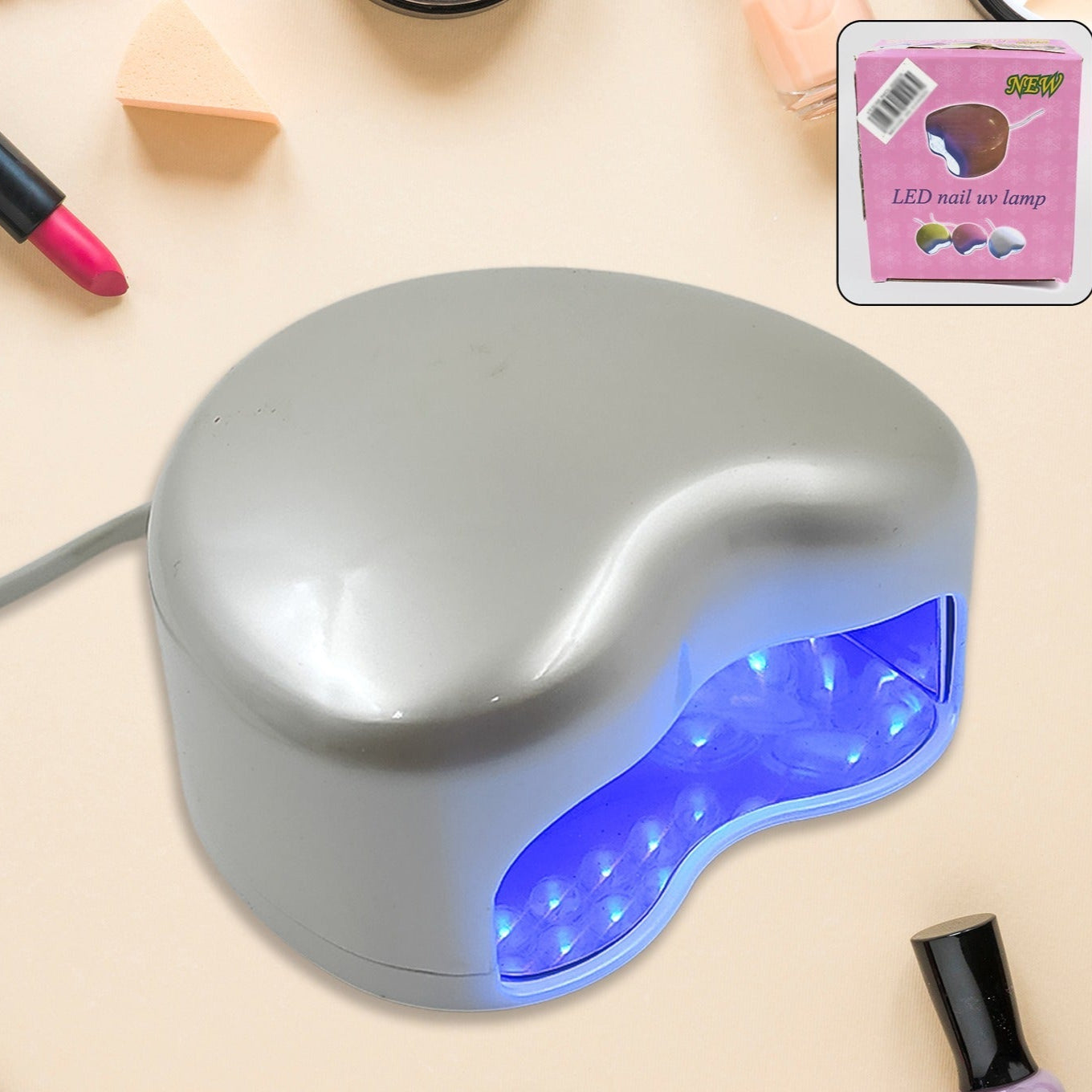 Led Uv Lamp Nail Dryer Gel Nail Lamp Nail Curing Lamp (1 Pc) - Happy Price - Image 1
