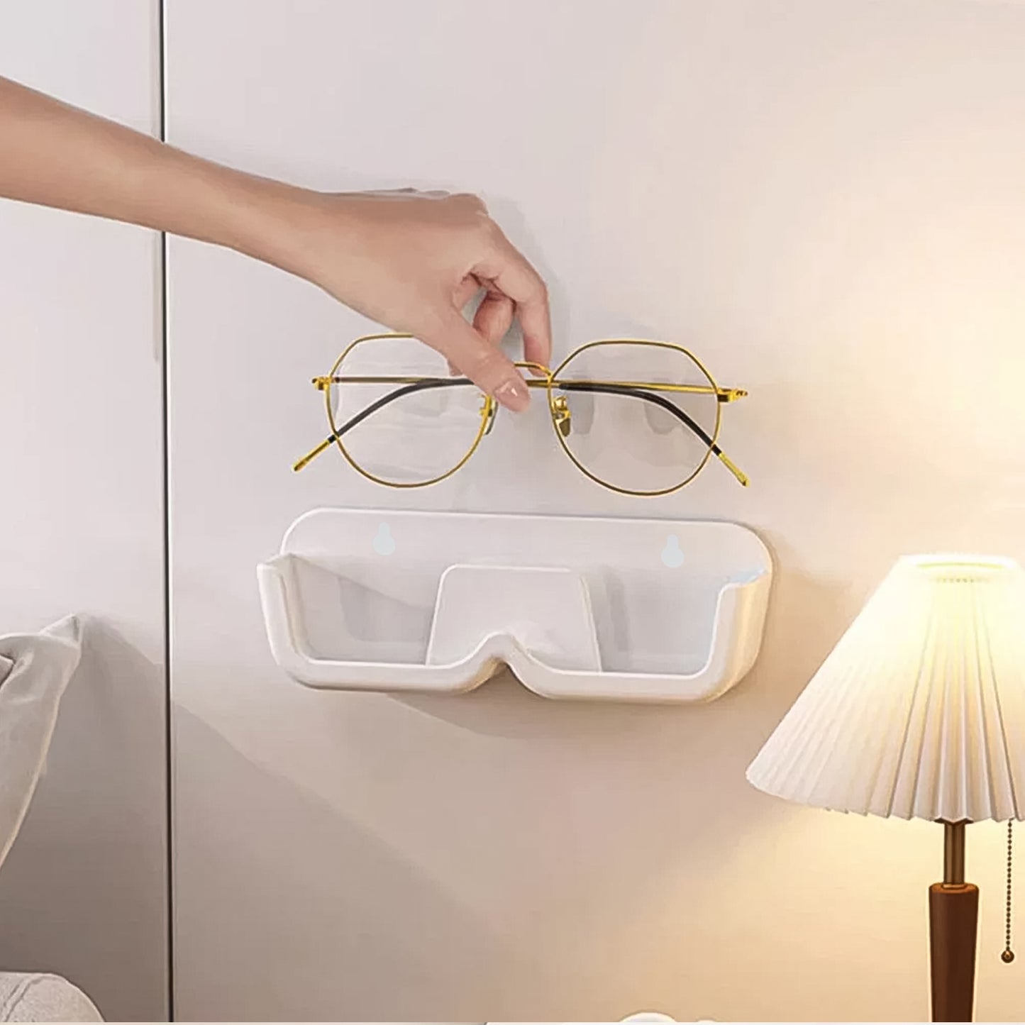 Wall Mount Adhesive Sunglass Holder (1 Pc) - Happy Price - Image 5