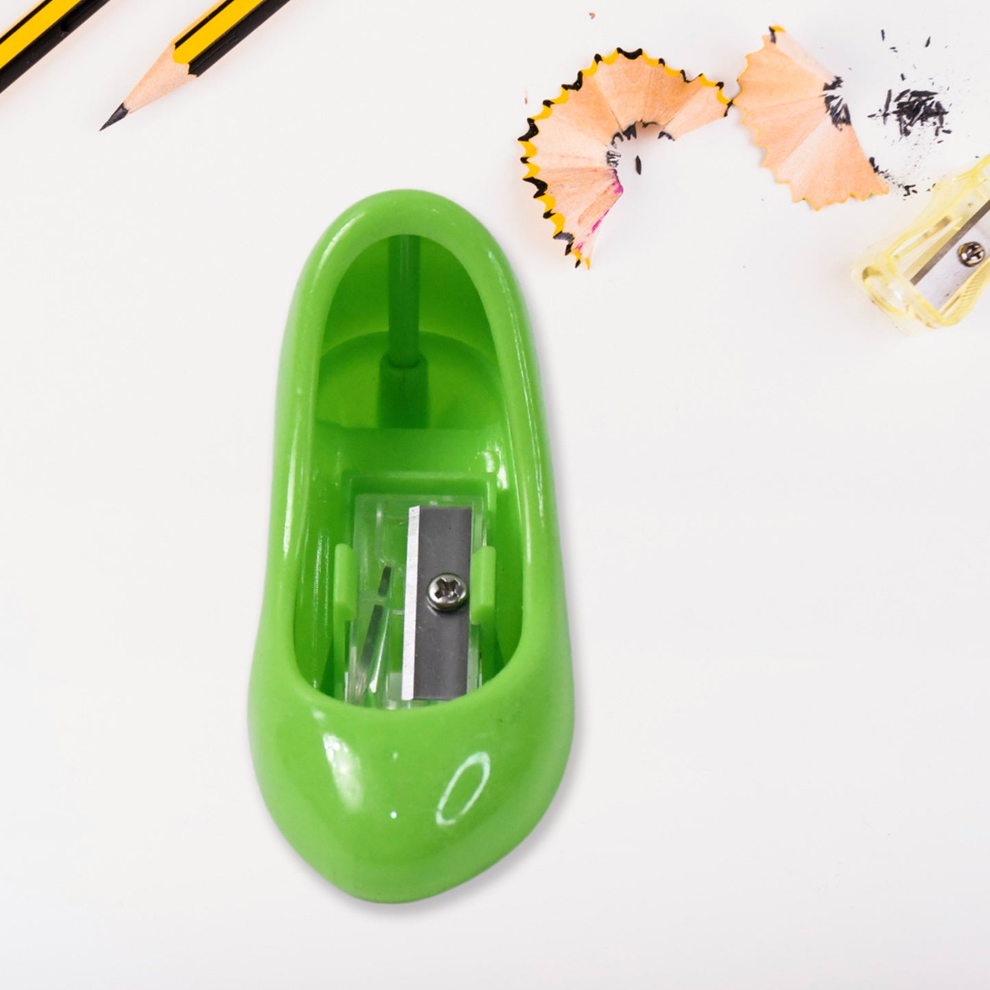 High Heels Shape Pencil Sharpener Single Pencil Sharpeners (Mix Colour) - Happy Price - Image 3