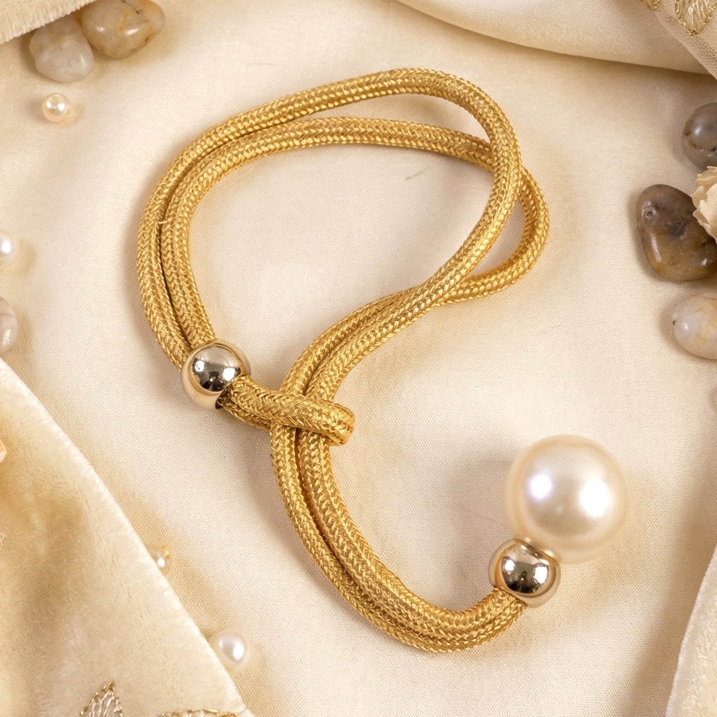 Decorative Curtain Tieback with Pearl Accent - 1 Pc - Happy Price - Image 5