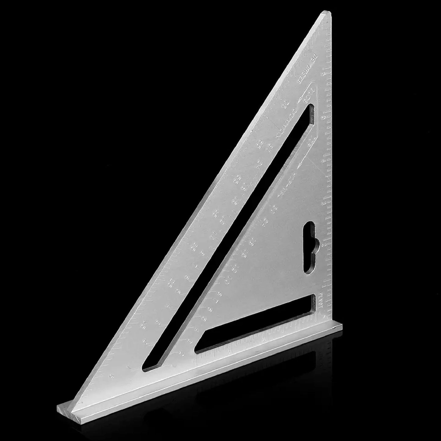 Light Weight Double Side Scale Triangle Measurement Hand Tool - Happy Price - Image 5