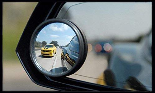 Blind Spot Round Wide Angle Adjustable Convex Rear View Mirror - Pack Of 2 - Happy Price - Image 2