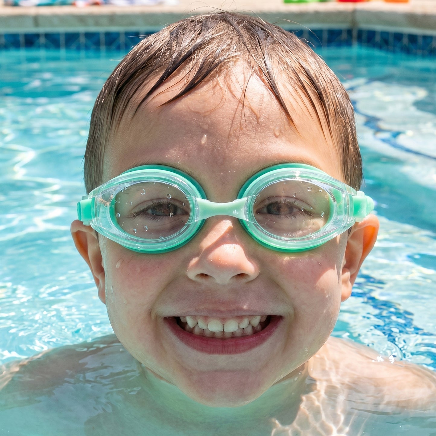 Kids Anti-Fog Swimming Goggles - Leak-Proof, Adjustable Strap, 1 Pc - Great Price - Image 3