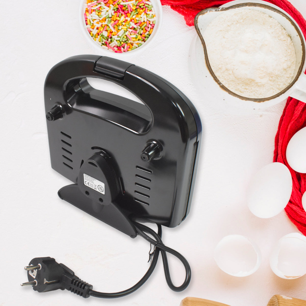 Sandwich Maker Makes Sandwich Non-stick Plates Easy To Use With Indicator Lights - Happy Price - Image 4