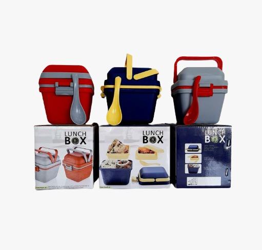 Airtight Lunch Box With Handle Push Lock - Happy Price - Image 4