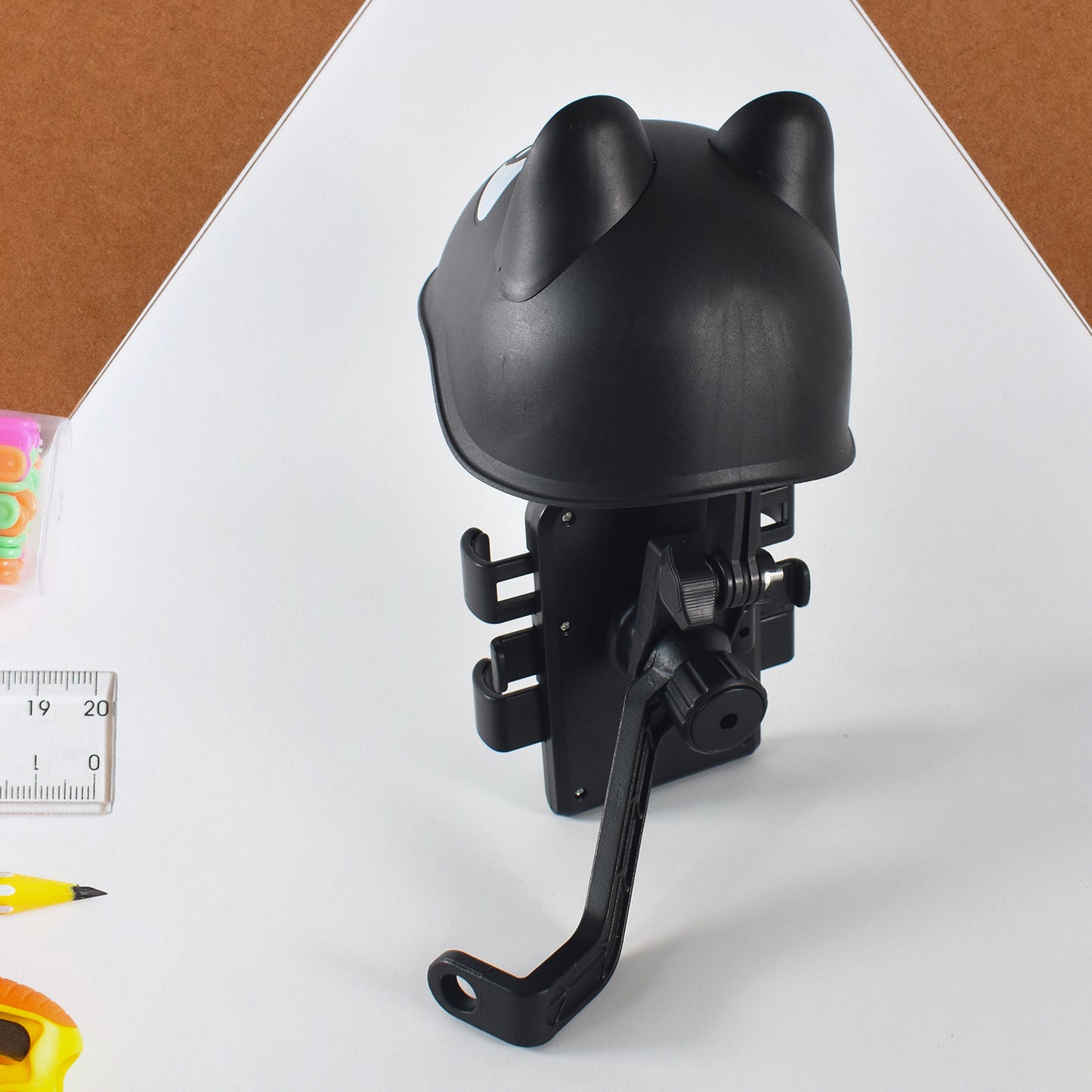 Bicycle & Motorcycle Handlebar Sun Visor with Phone Mount - Happy Price - Image 2