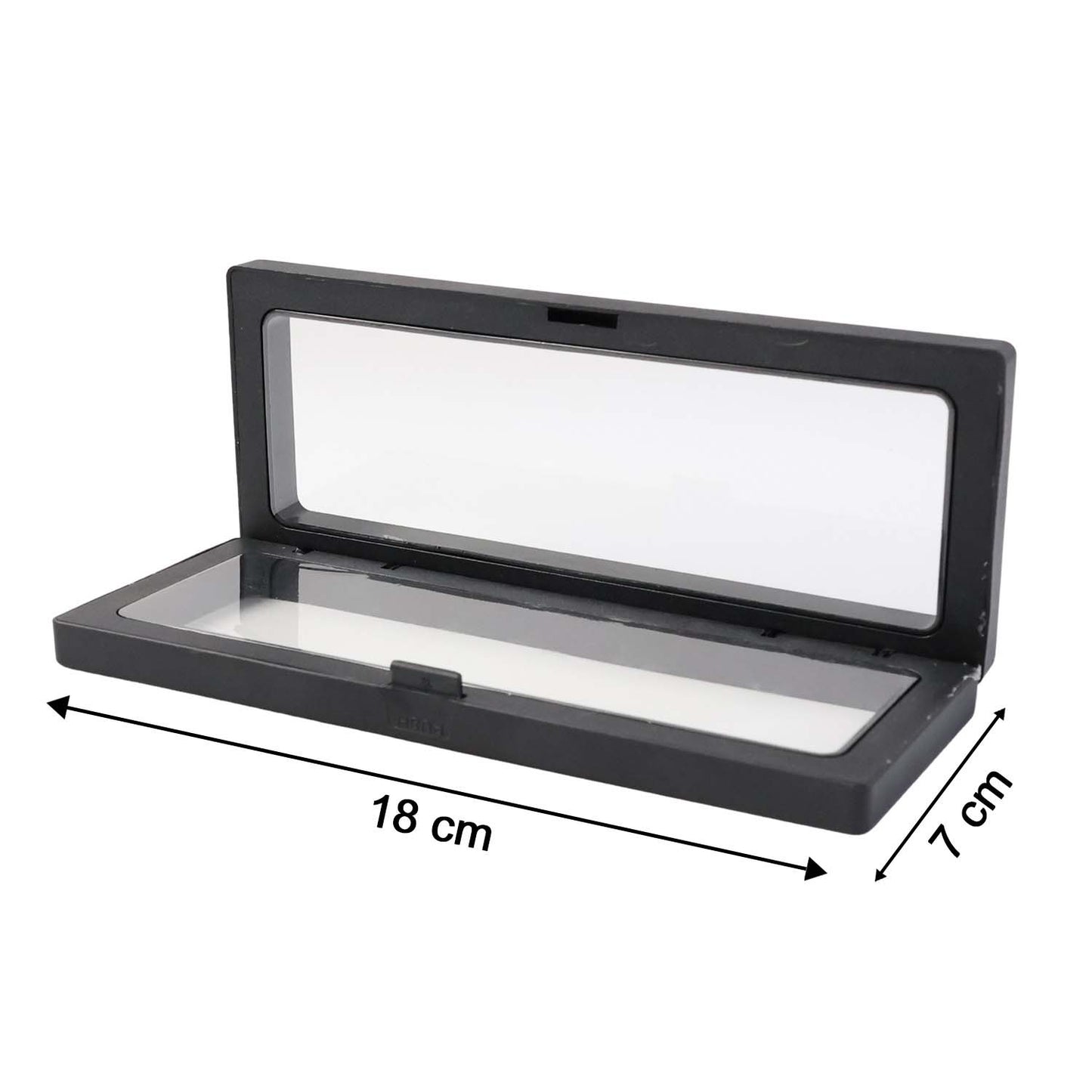 Transparent Jewellery Display Box 18x7 cm (1 Pc) - Floating Frame Organizer - Happy Price - Image 5