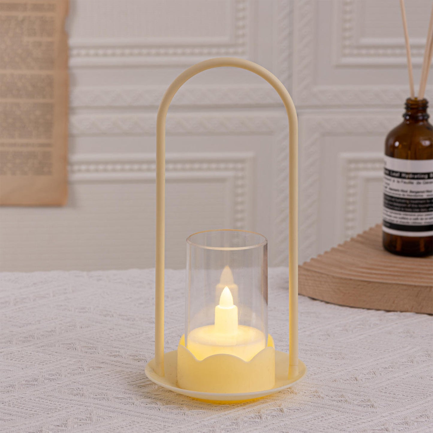 Set of 6 Big Wind Light Style Flameless LED Candles, Decorative Warm Flicker - Happy Price - Image 3