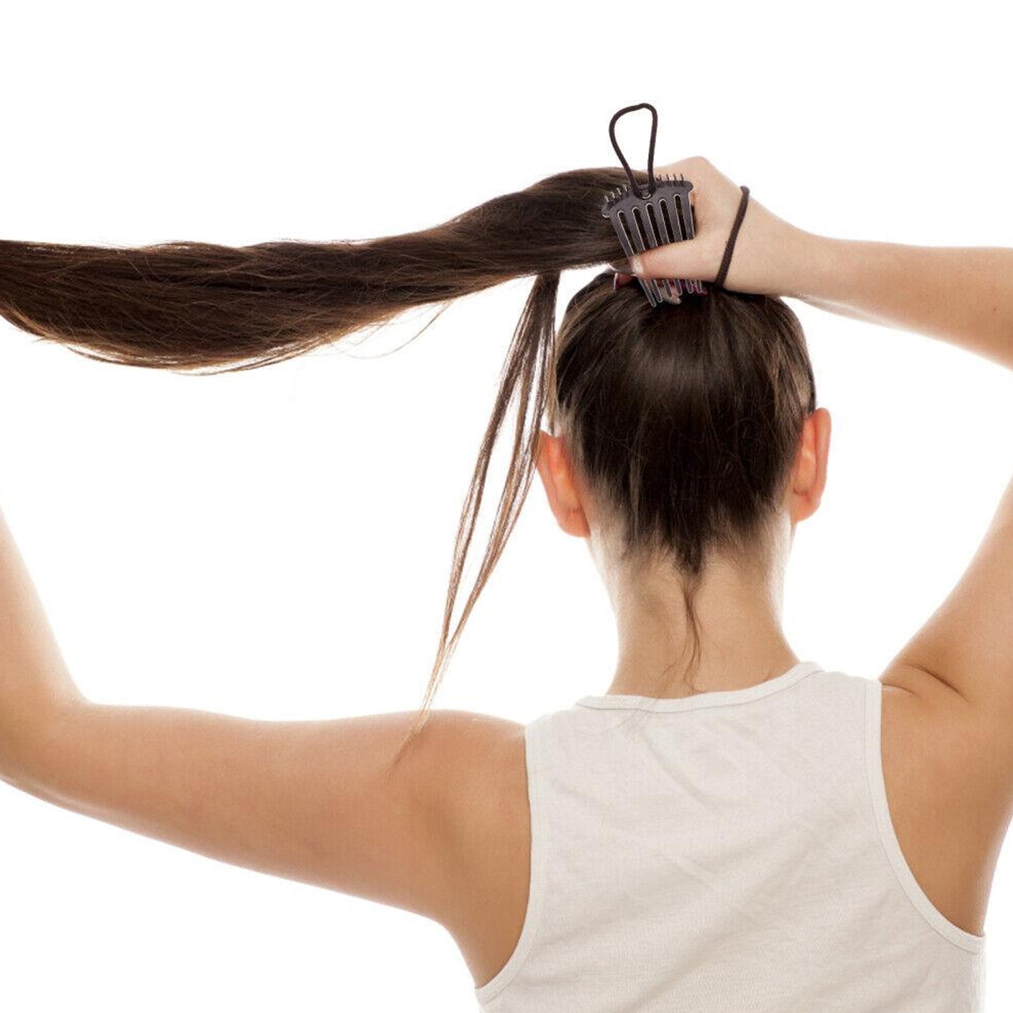 Volumizing Hair Comb Clip with Elastic Loop for Instant Volume - 1 Pc - Happy Price - Image 3