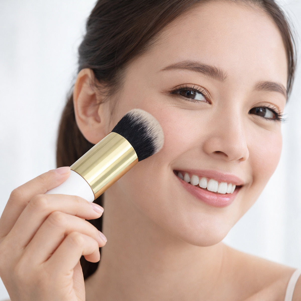 Professional Makeup Face Brush for Flawless Application - 1 Pc - Happy Price - Image 3