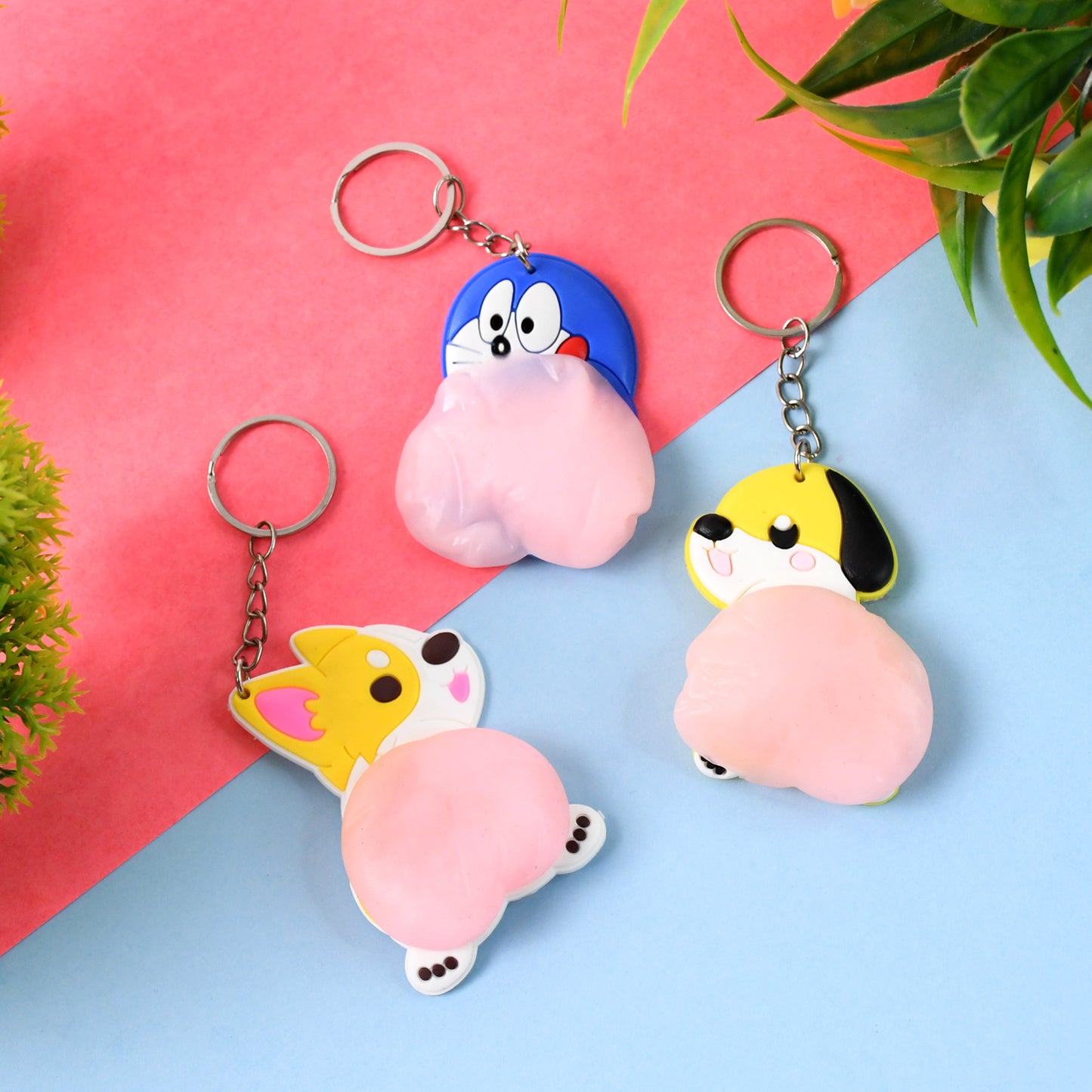Cartoon Animal Keychain (1 Pc Mix Design) - Happy Price - Image 3