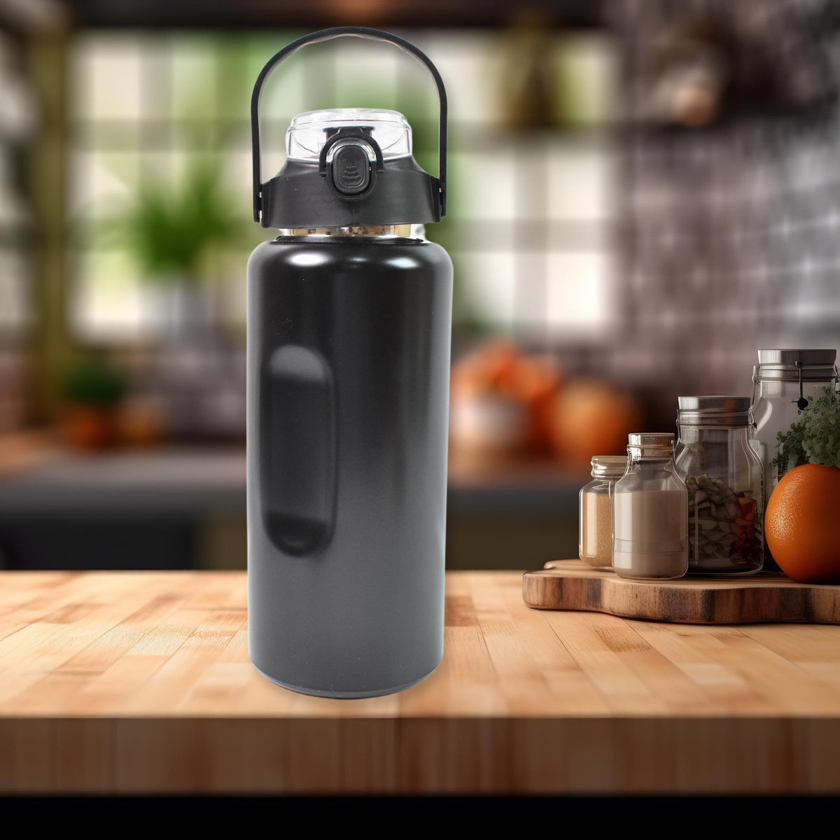 3 In 1 Stainless Steel Insulated Water Bottle Double Wall Vacuum (3 Pcs Set Different Size) - Happy Price - Image 5