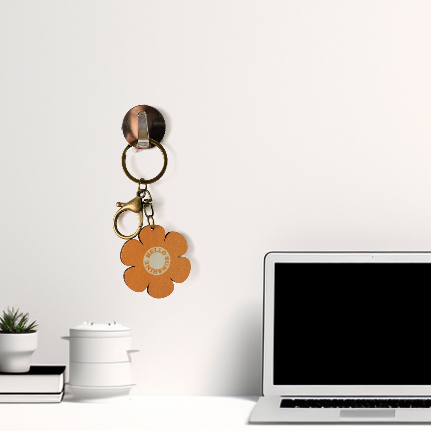 Cute Flower-shaped Keychain (Mix Design 1 Pc) - Happy Price - Image 5