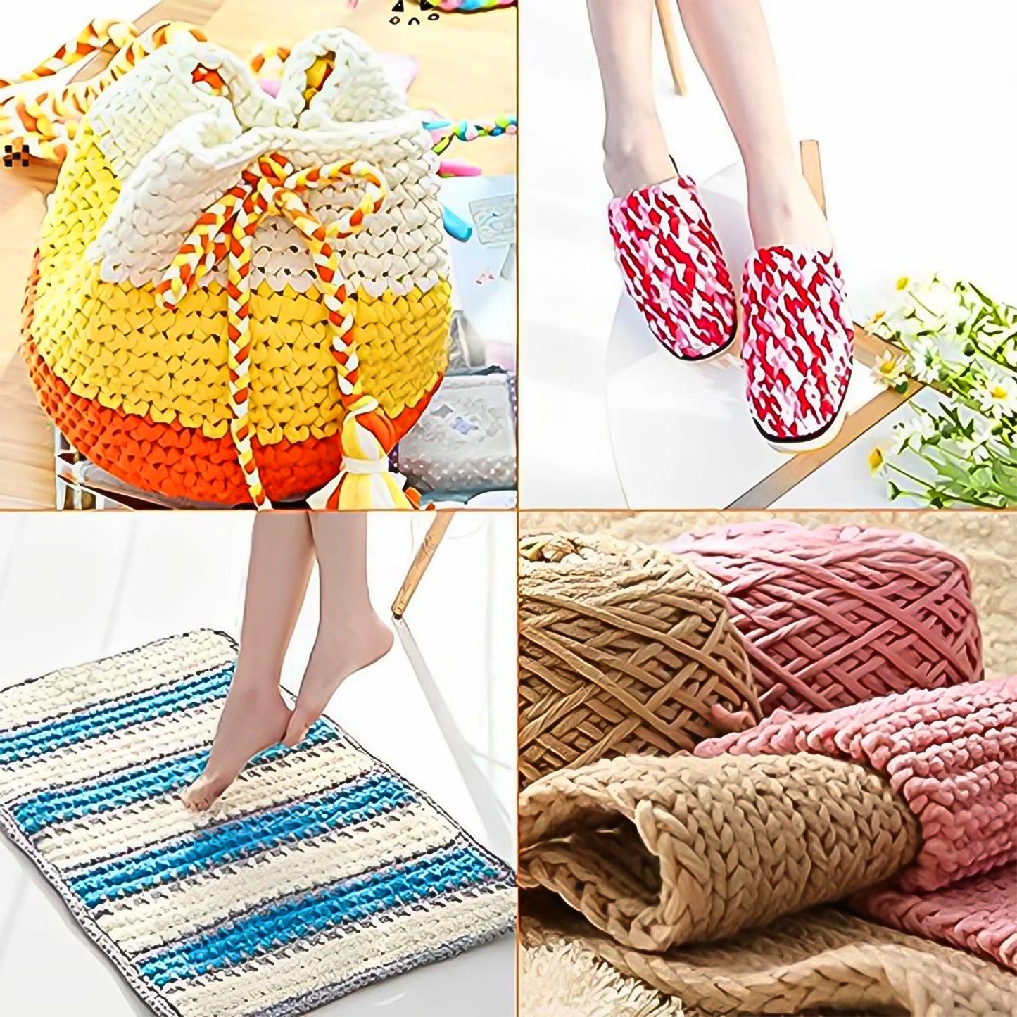 Aluminium Multicolor Knitting Needles Crochet Kit (12 Pcs Set) - Happy Price - Image 4