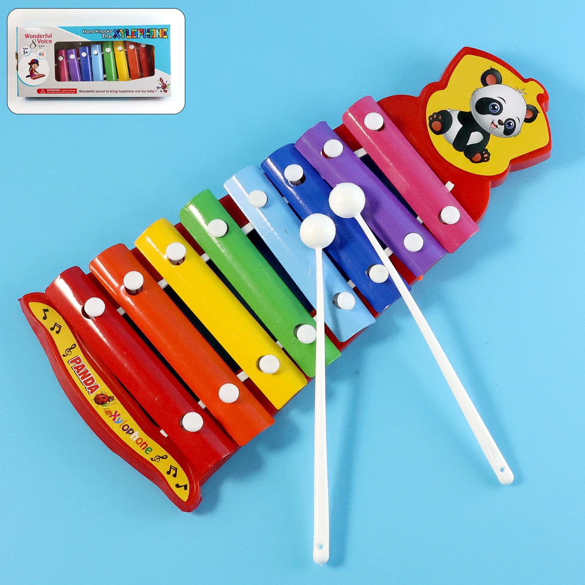 Vibrant Musical Xylophone Toy for Kids with 2 Mallets - Early Learning Instrument - Happy Price - Image 7