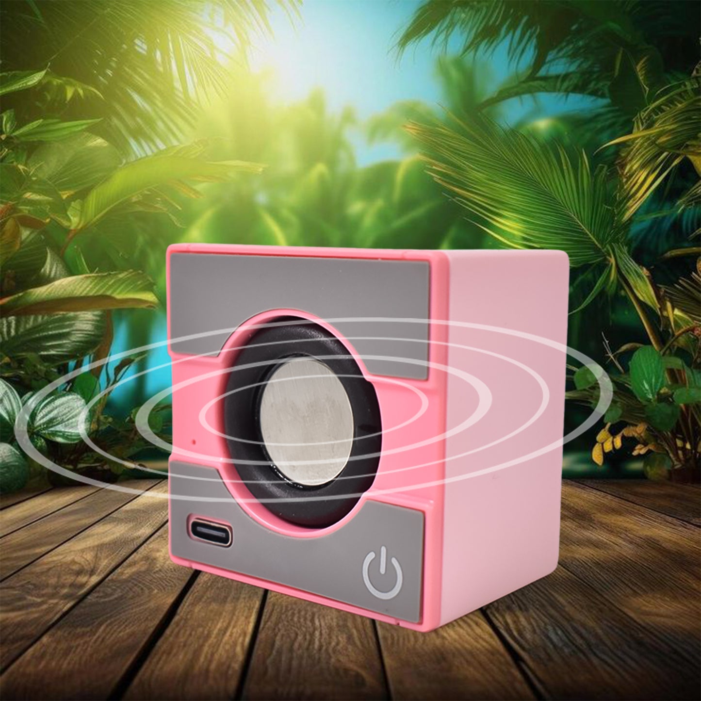 Mini Speaker Portable Wireless Speaker With Immersive Sound (1 Pc) - Happy Price - Image 3