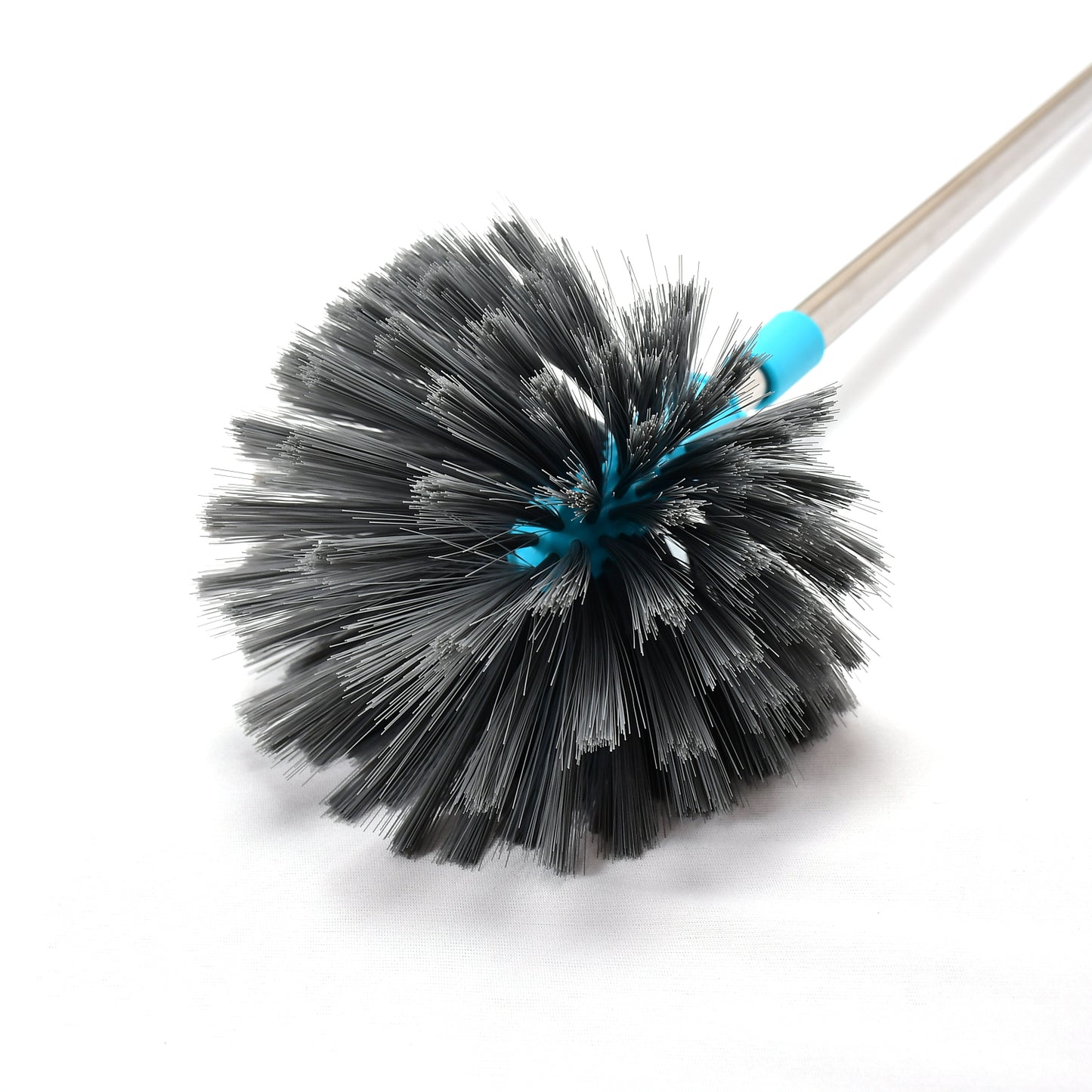 Extendable Cobweb Duster with Stainless Steel Handle for High Ceiling Cleaning - Happy Price - Image 3