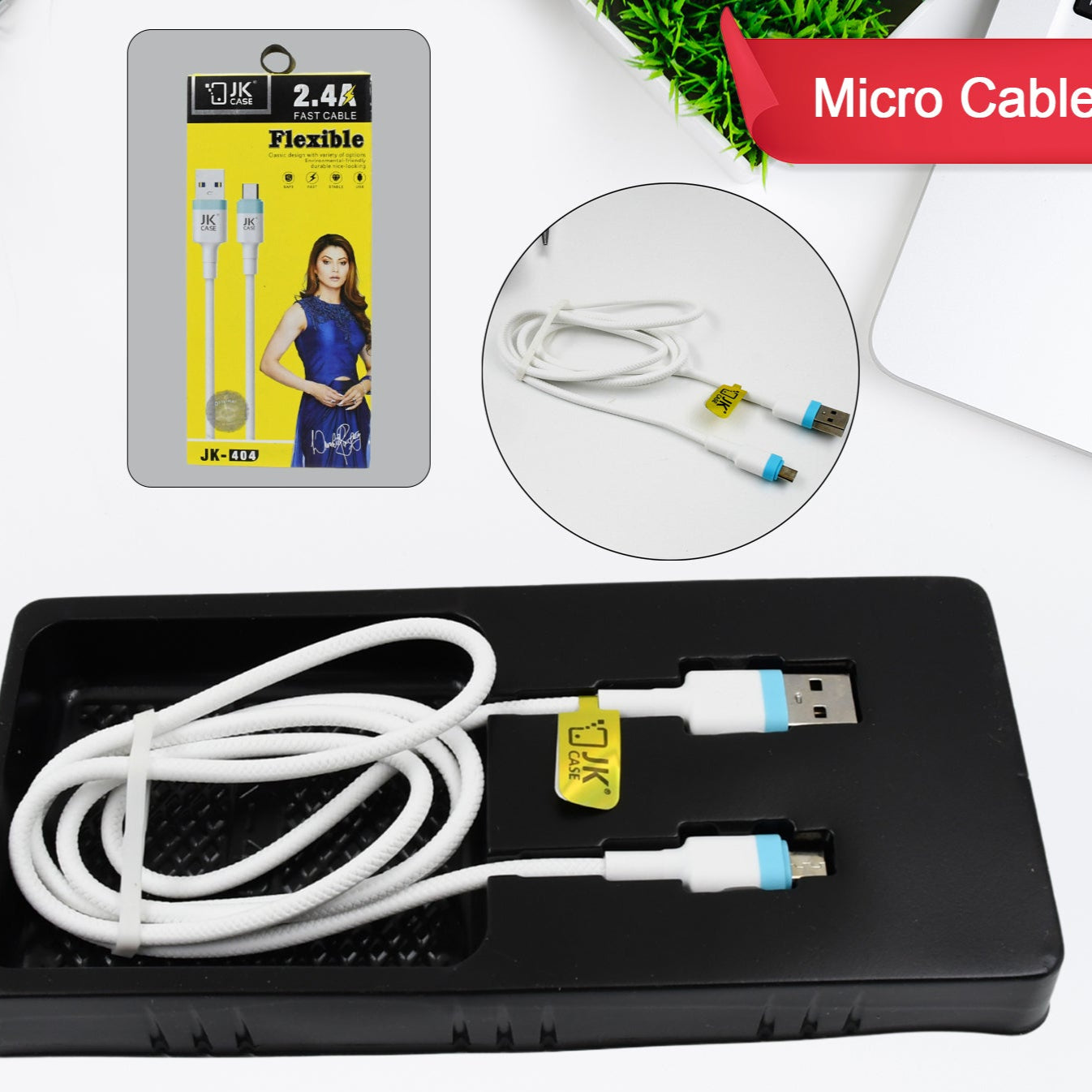 2.4a Fast Charging For Android Data Transfer (1 Pc) - Happy Price - Image 1