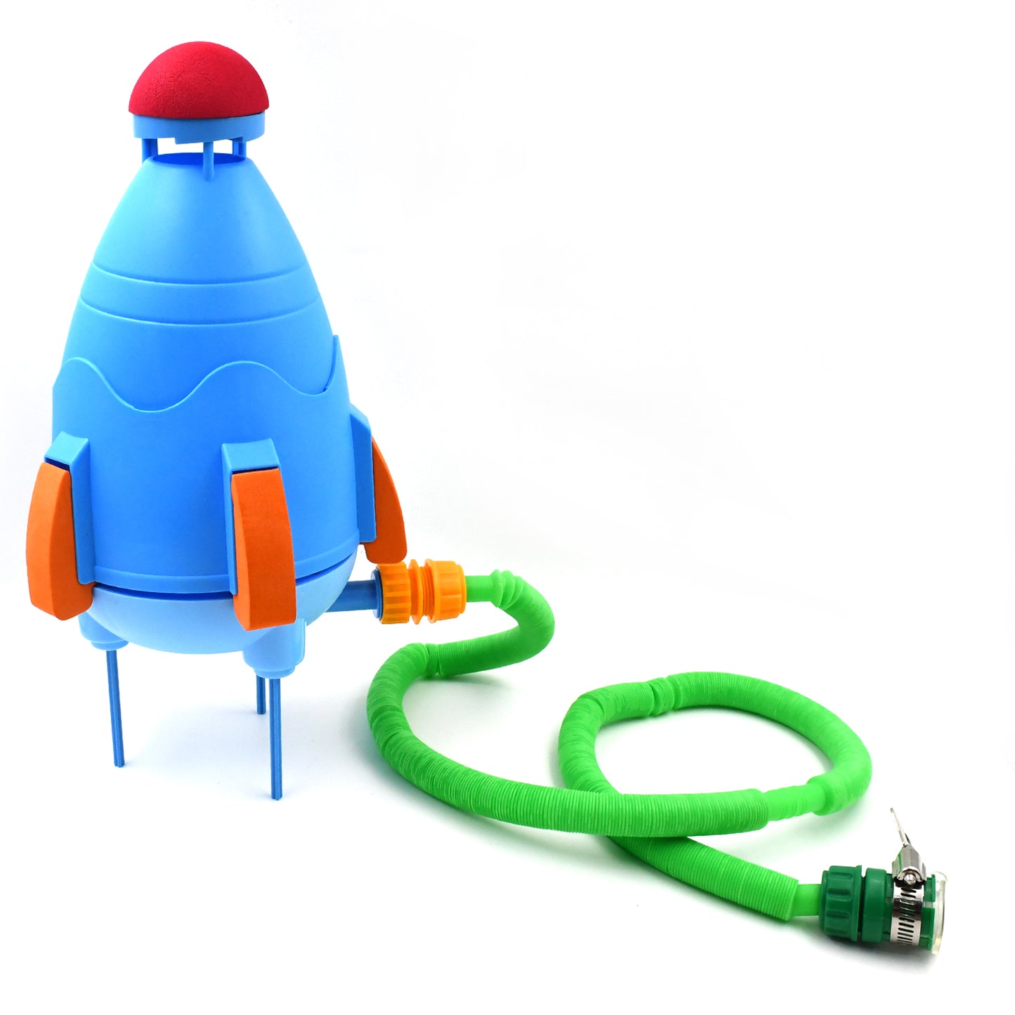 Rocket Sprinkler Launcher Toy for Kids - Summer Outdoor Water Play (1 Set) - Happy Price - Image 4