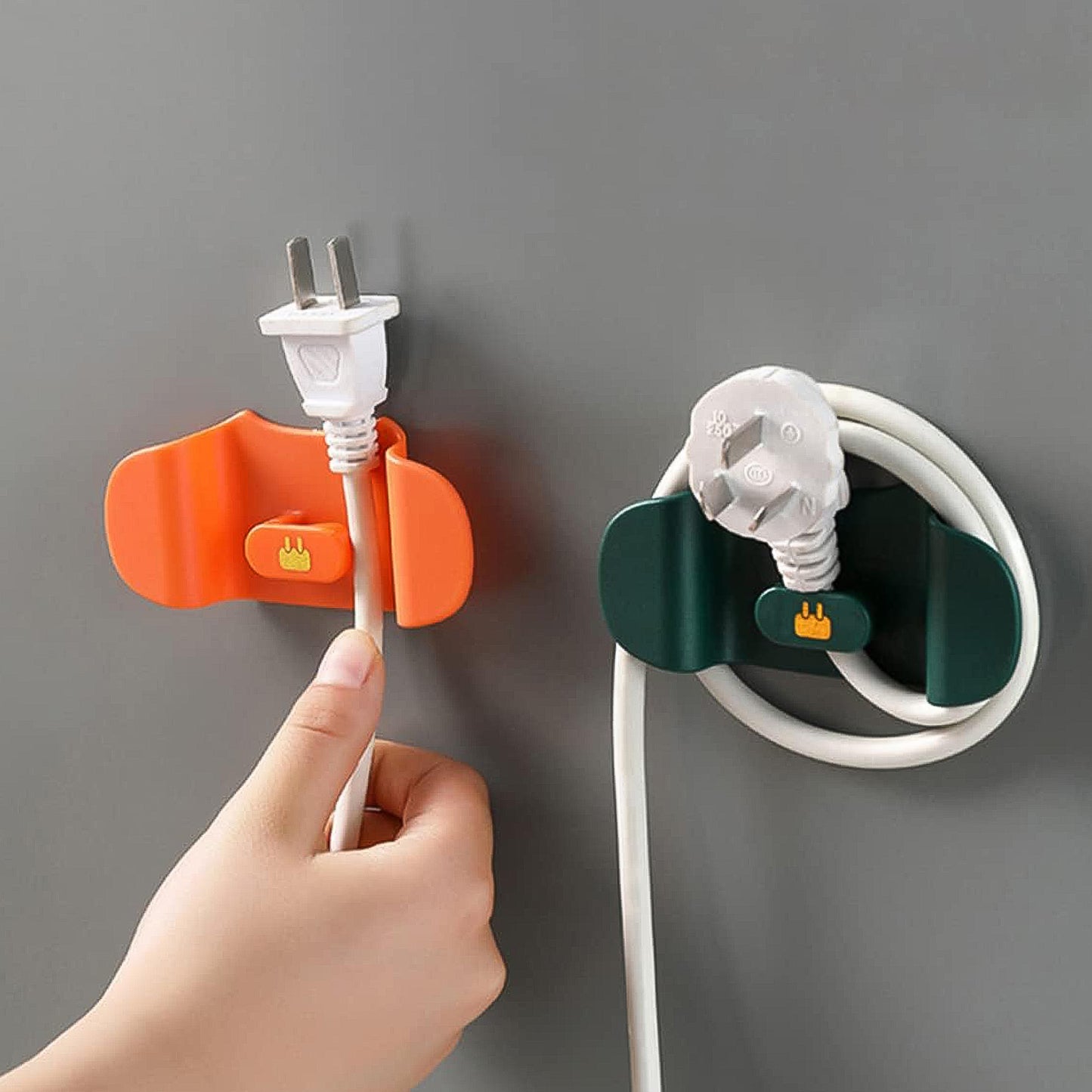 Wall Mounted Plug Holder Hook (1 Pc) - Happy Price - Image 4