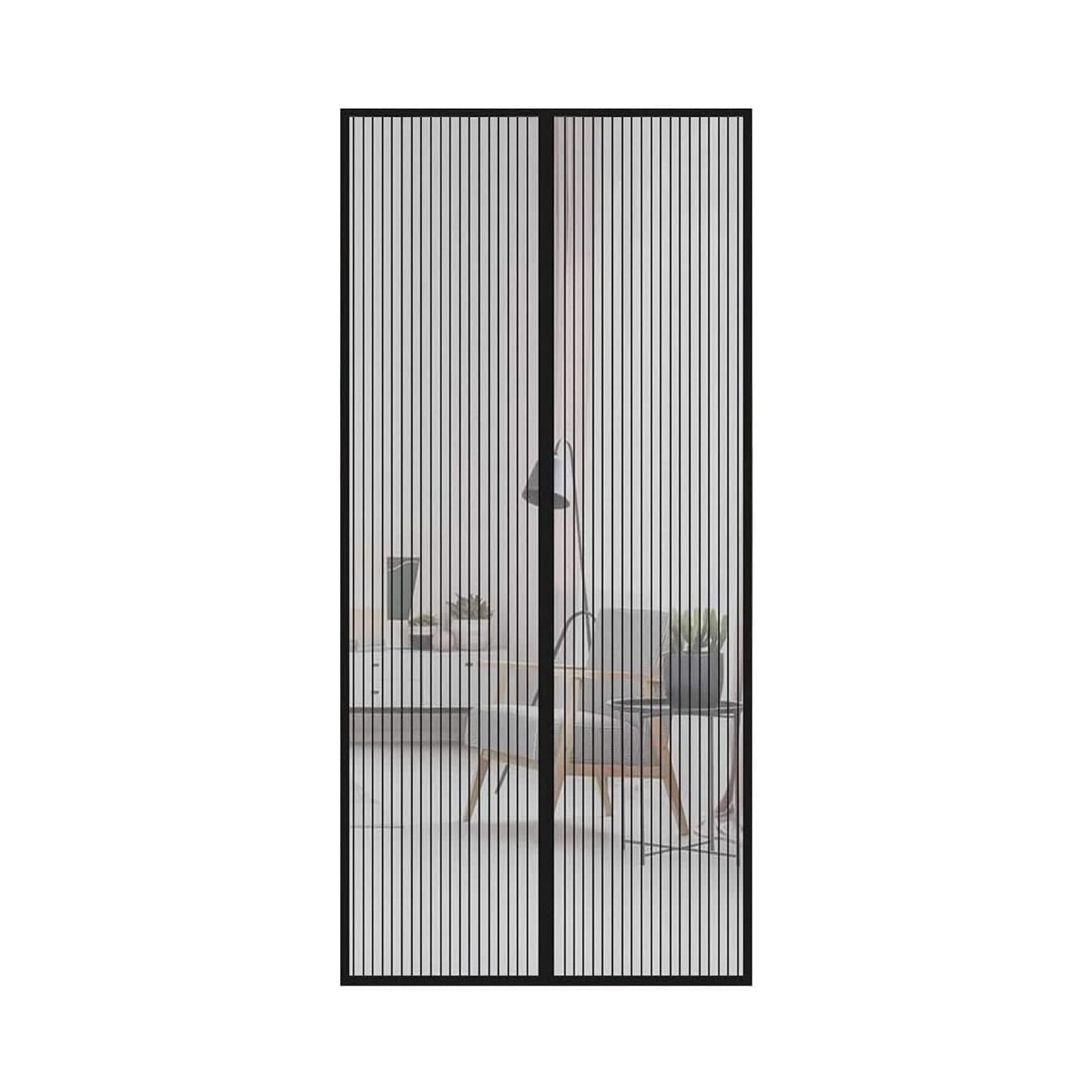 Hands-Free Magnetic Screen Door - 1 Set - Happy Price - Image 2