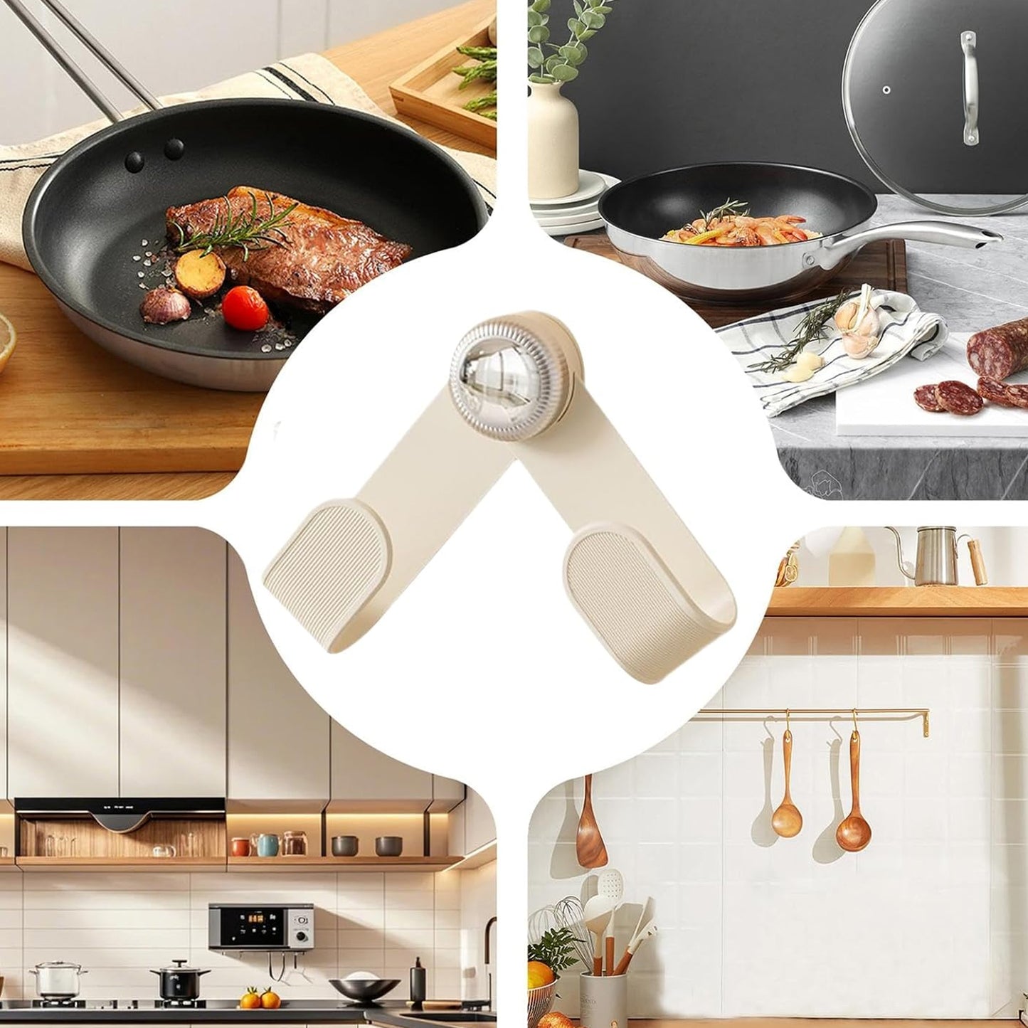 Adjustable Pot Lid Holder Clip for Safe Cooking - 1 Pc - Great Price - Image 6
