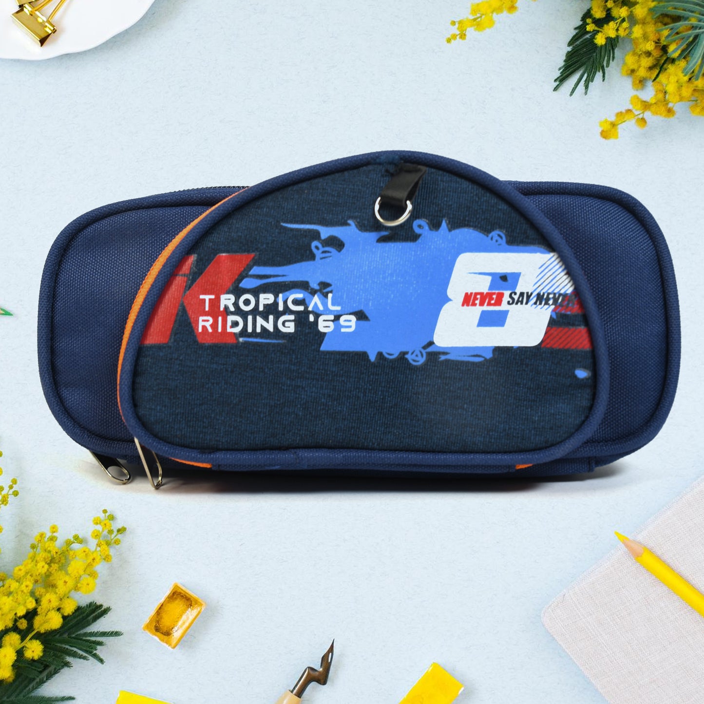 Stylish Mix Design Pouch for Makeup & Accessories (1 Pc) - Happy Price - Image 3