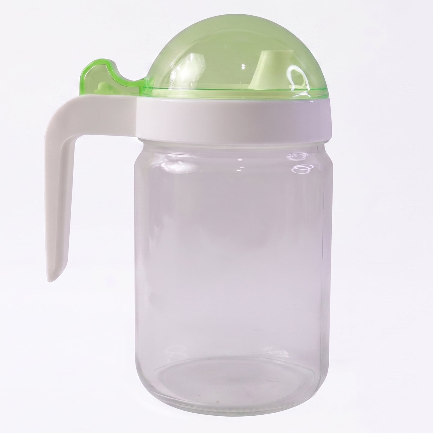 580ml Glass Oil Dispenser Bottle with Leak-Proof Lid for Kitchen Use - Happy Price - Image 4
