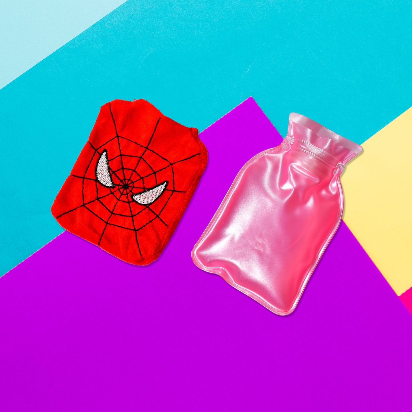 Spiderman Small Hot Water Bag With Cover For Pain Relief Neck Shoulder Pain And Hand Feet Warmer Menstrual Cramps. - Happy Price - Image 3