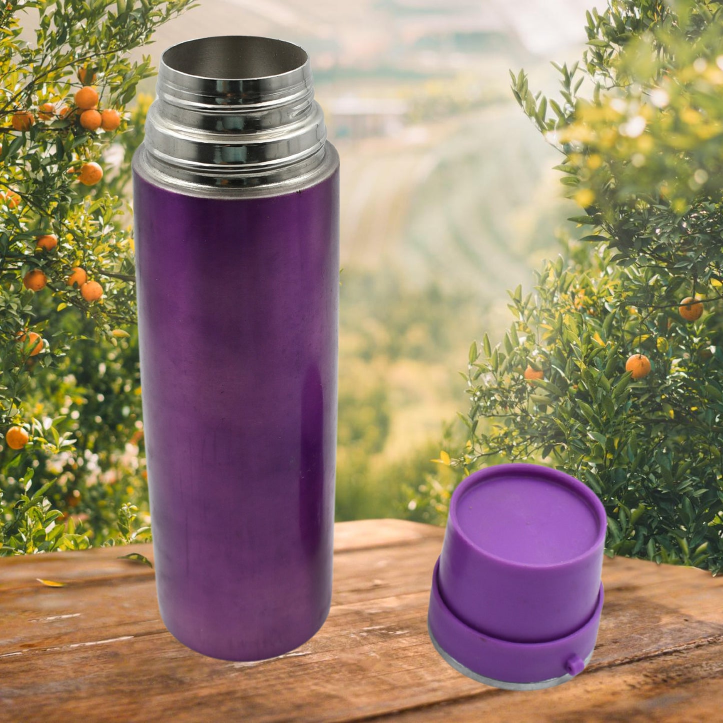 Stainless Steel Water Bottle Leak Proof Rust Proof Hot Cold Drinks Gym Sipper Bpa Free Food Grade Quality Steel Fridge Bottle For Office Gym School (500 Ml Approx) - Happy Price - Image 5