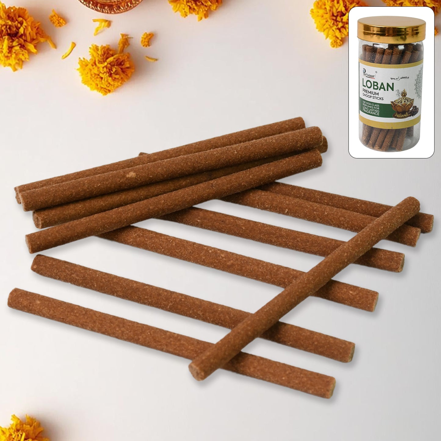 Loban Dhoop Sticks For Home Office Religious Ceremonies Meditation And Pooja (100 Gm) - Happy Price - Image 2