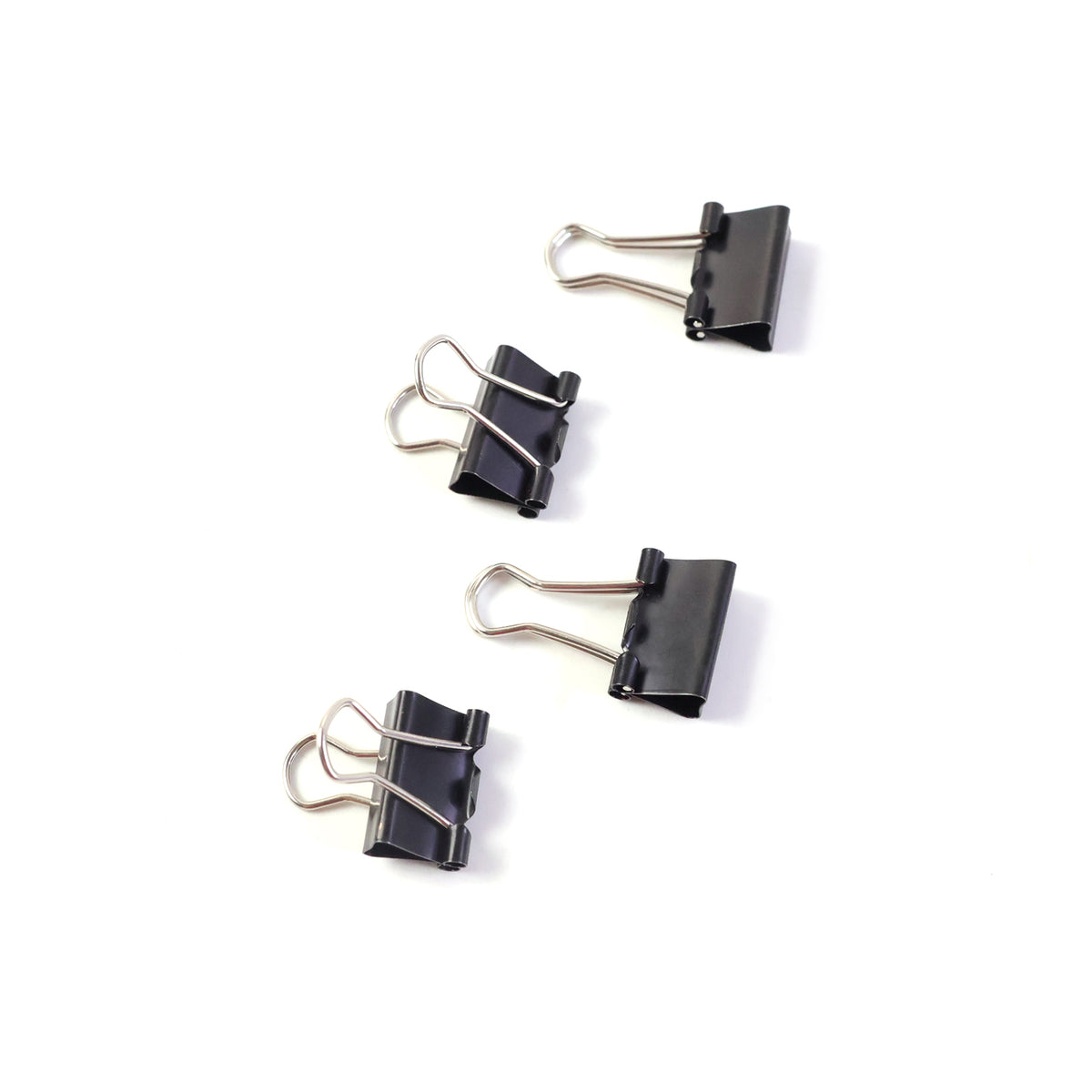 15mm Binder Clips (4 Pc) - Secure Paper Clamps for Office, School & Home - Happy Price - Image 4