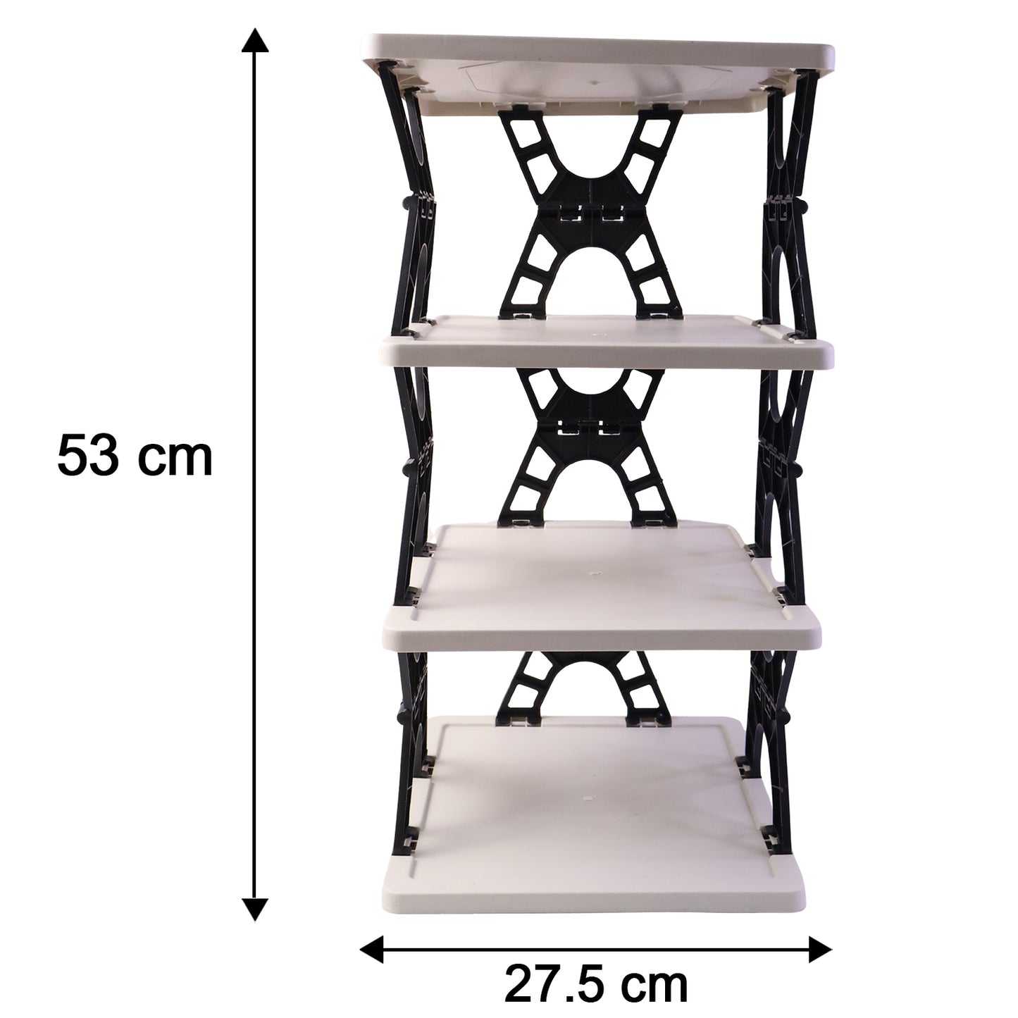 Foldable 4-Tier Multipurpose Storage Rack Organizer (1 Pc) - Great Price - Image 5
