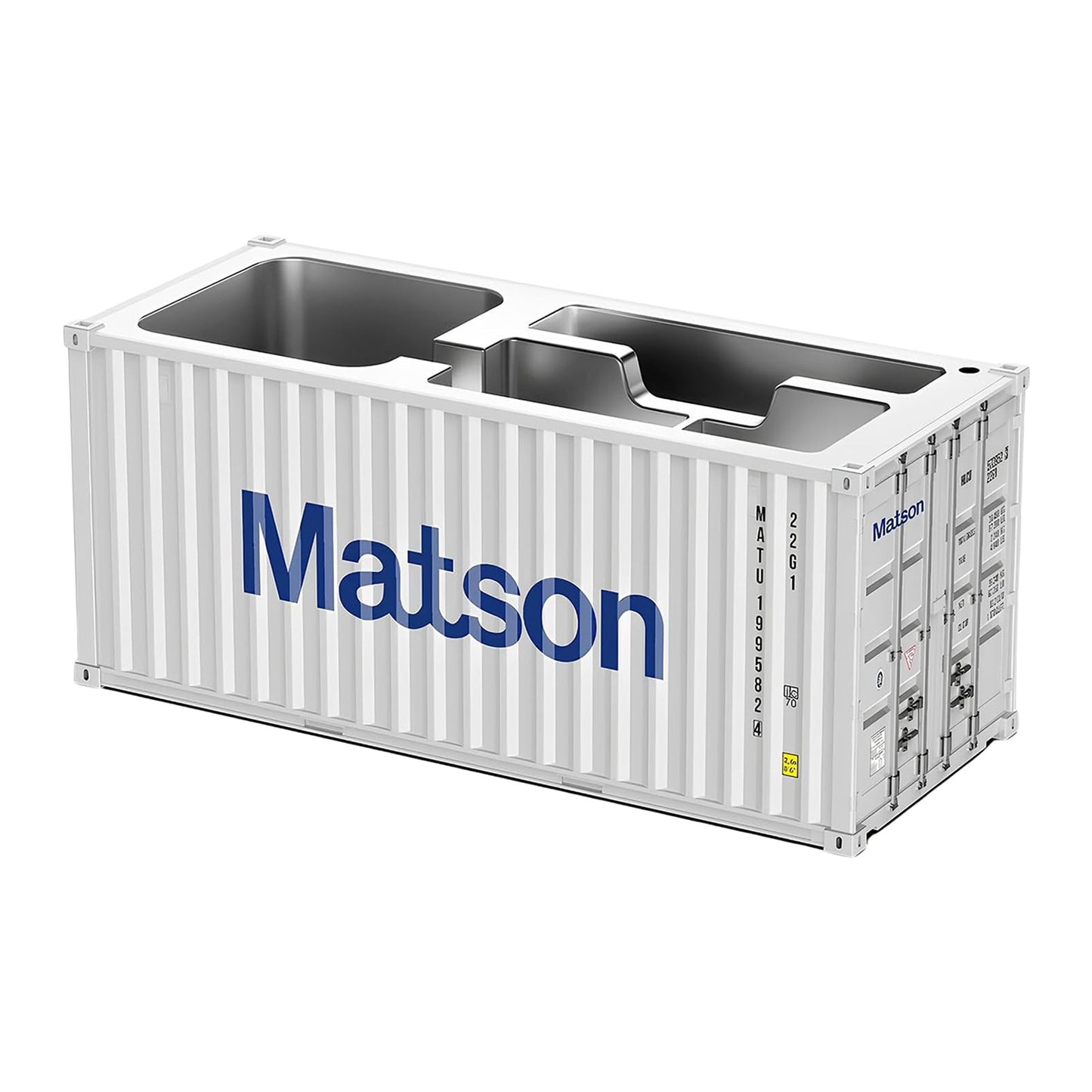 Container Style Multi-Compartment Desk Organizer (1 Pc) - Happy Price - Image 5