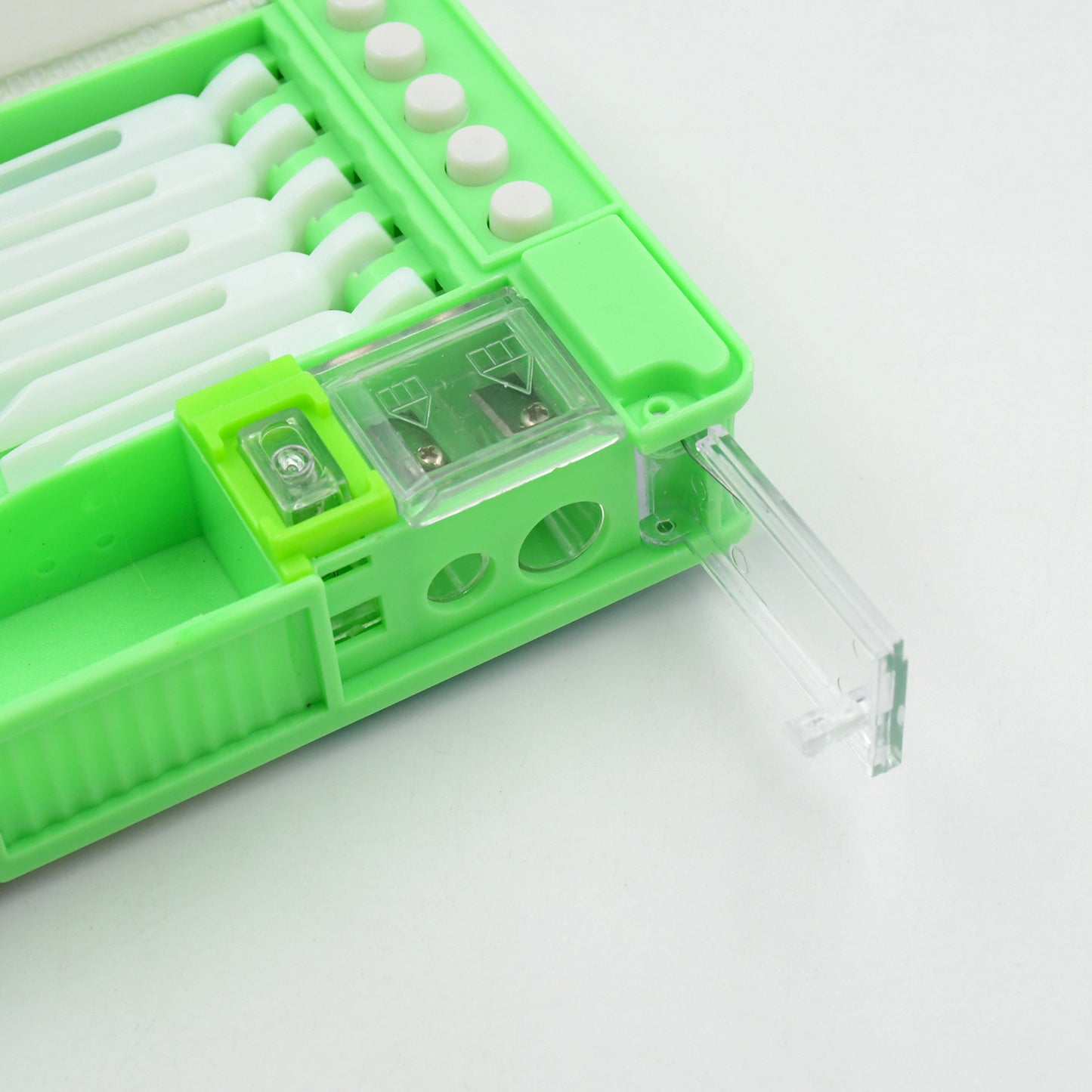 Multipurpose Compass Box Pencil Box With 2 Compartments For School Cartoon Printed Pencil Case For Kids Birthday Gift For Girls Boys Cartoon Printed Pencil Case For Kids. - Happy Price - Image 5