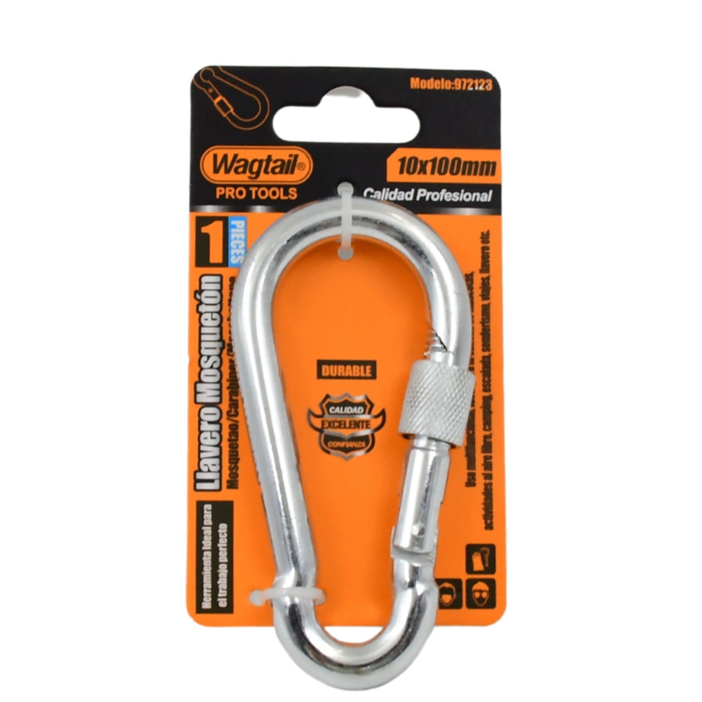 Snap Hook With Screw-stainless Steel Snap Hook Clip Heavy Duty Carabiner Clip (10100 Mm 1 Pc) - Happy Price - Image 5