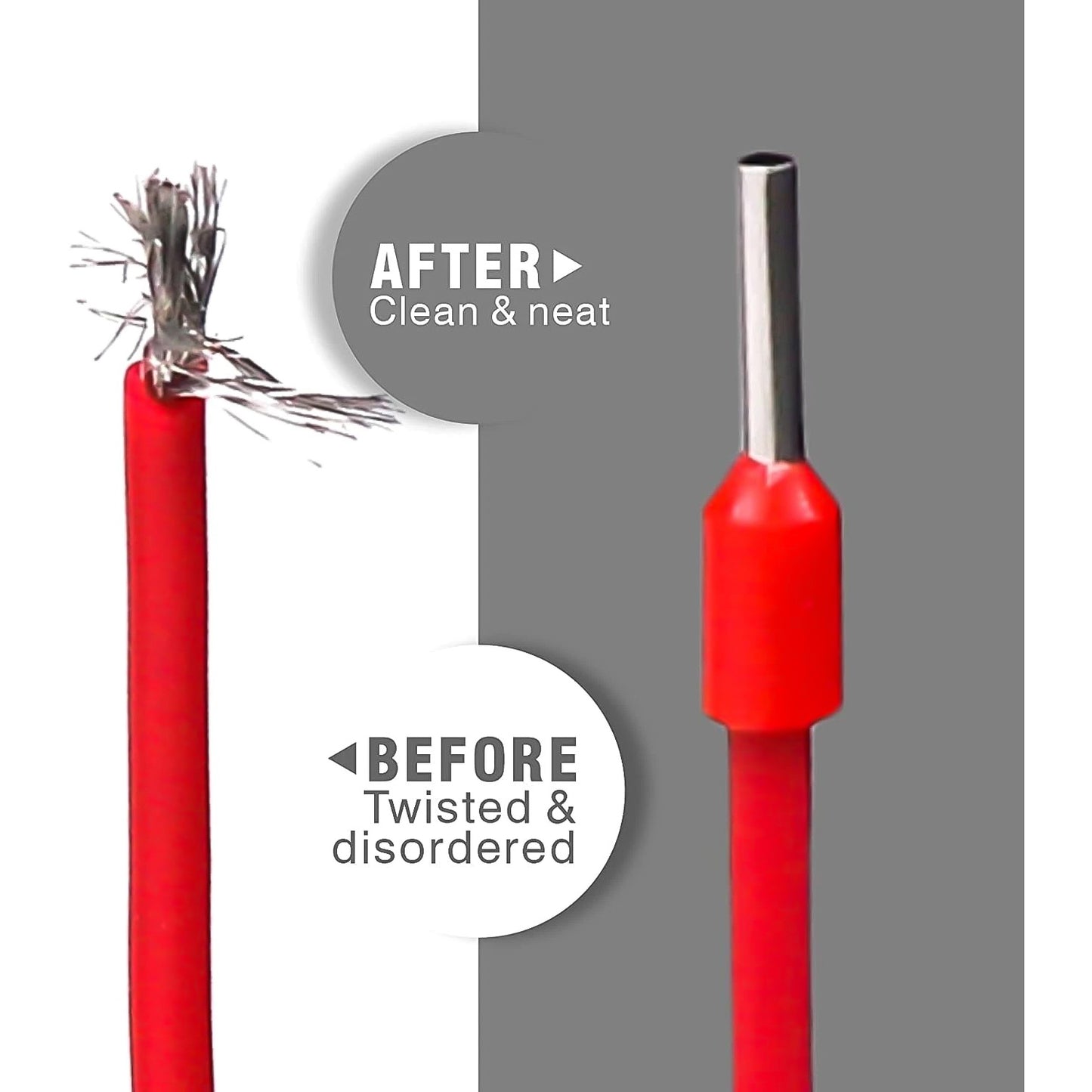 Approx 1200 Piece Ferrule Crimping Tool Kit Set - Happy Price - Image 4