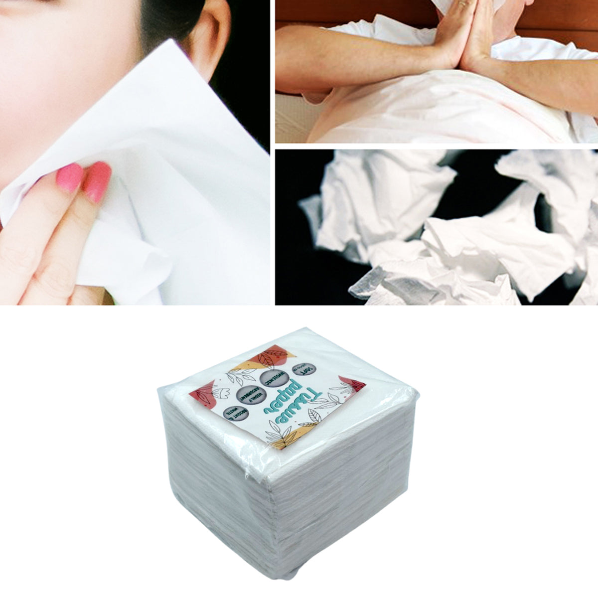 Tissue Paper For Wiping And Cleaning Purposes Of Types Of Things. - Happy Price - Image 4